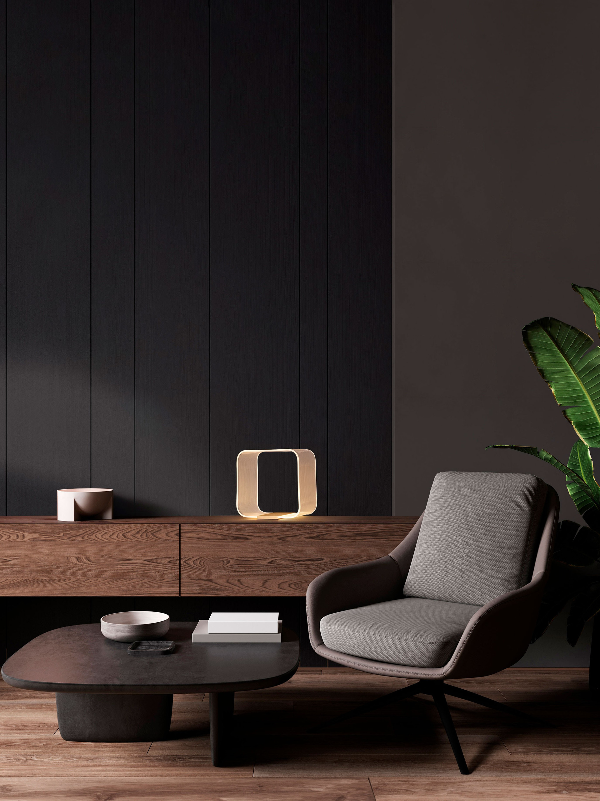 VALENTIN | L 24 W 16 H 24 cm | 14 W | 3000 K | 786 lm | IP20 | Gold | Aluminum/Acrylic