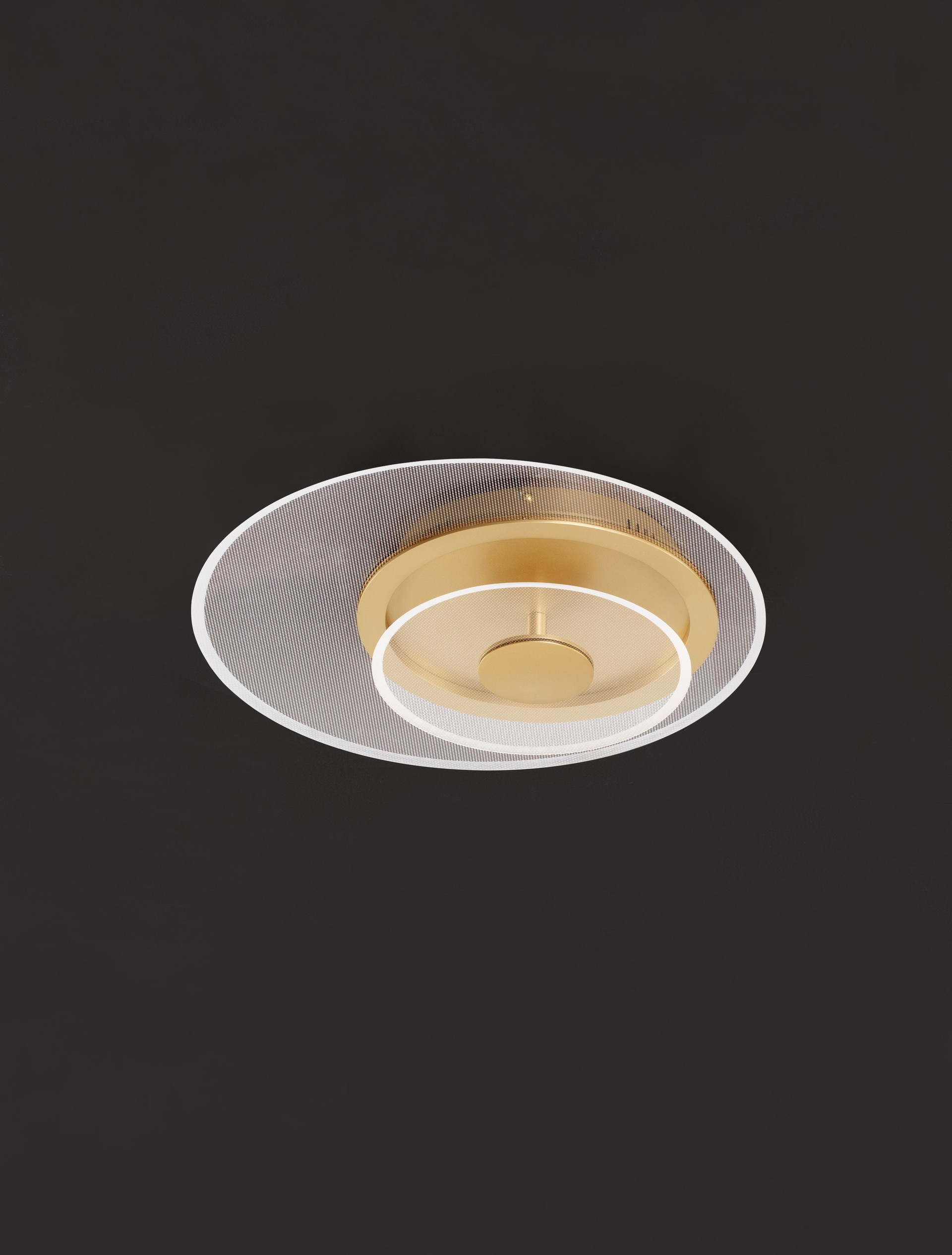 COPO | H 9.6 D 40 cm | 29 W | 3000 K | 1905 lm | IP20 | Gold | Aluminum/Acrylic