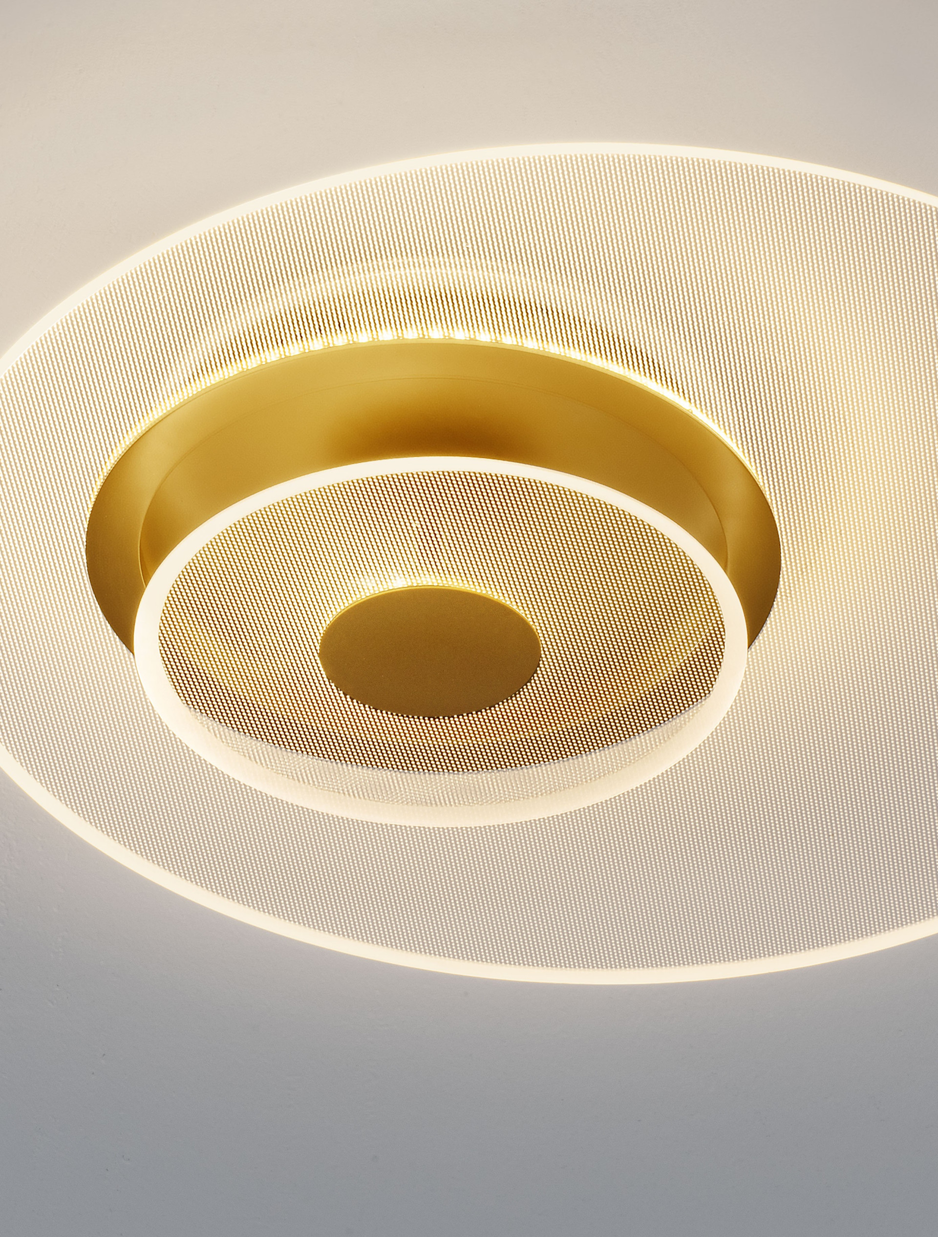 COPO | H 9.6 D 50 cm | 29 W | 3000 K | 1905 lm | IP20 | Gold | Aluminum/Acrylic