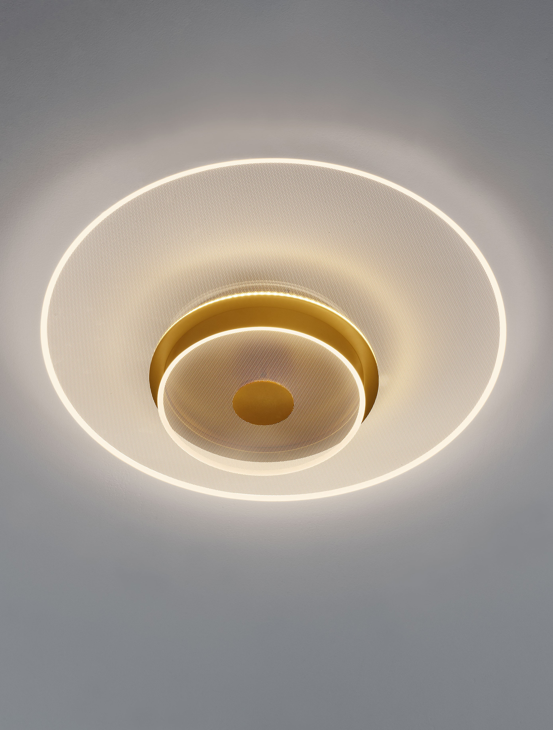COPO | H 9.6 D 60 cm | 35 W | 3000 K | 2189 lm | IP20 | Gold | Aluminum/Acrylic