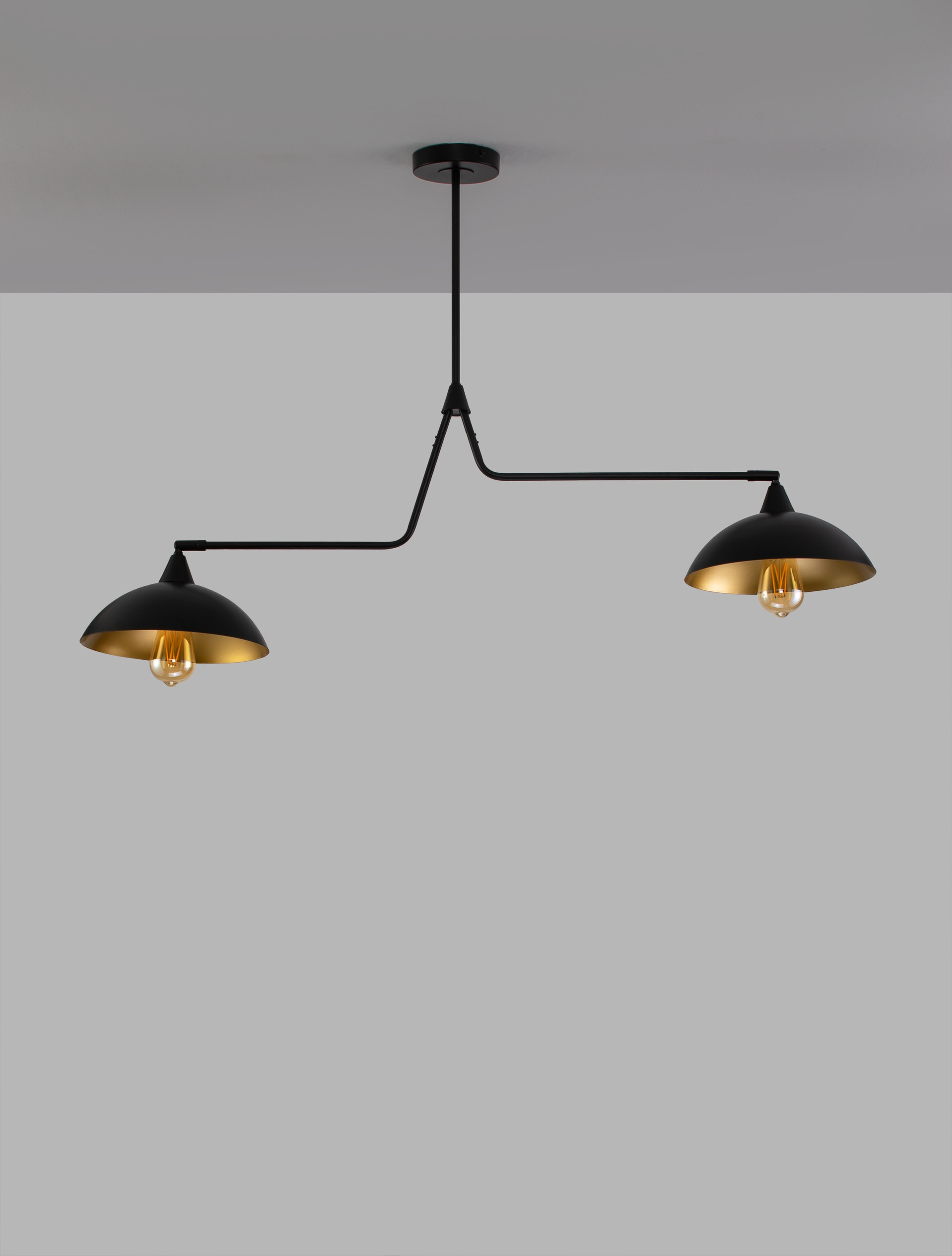 MIRBA | L 113 W 19 H 70 cm | 24 W | IP20 | Black/Gold | Metal