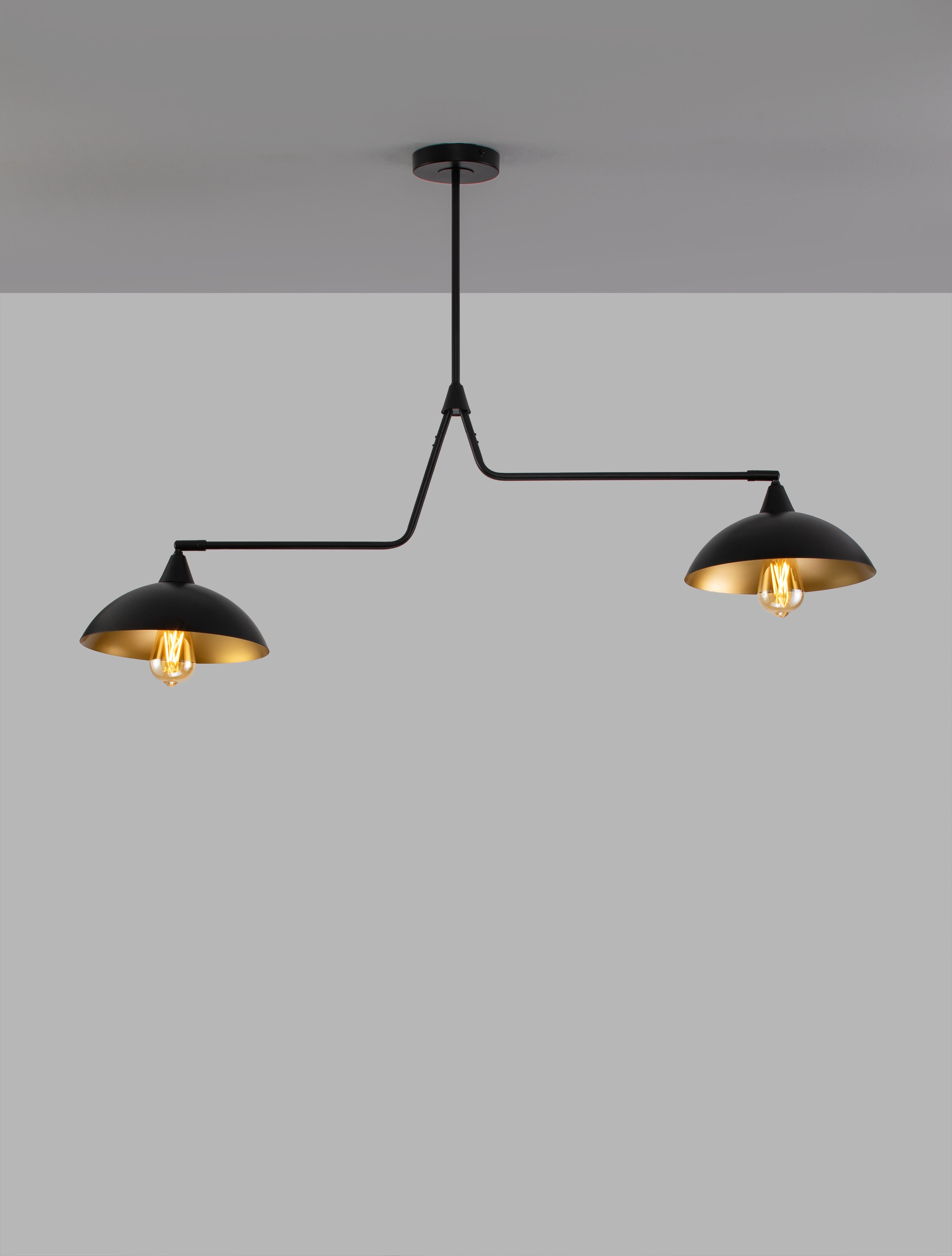 MIRBA | L 113 W 19 H 70 cm | 24 W | IP20 | Black/Gold | Metal