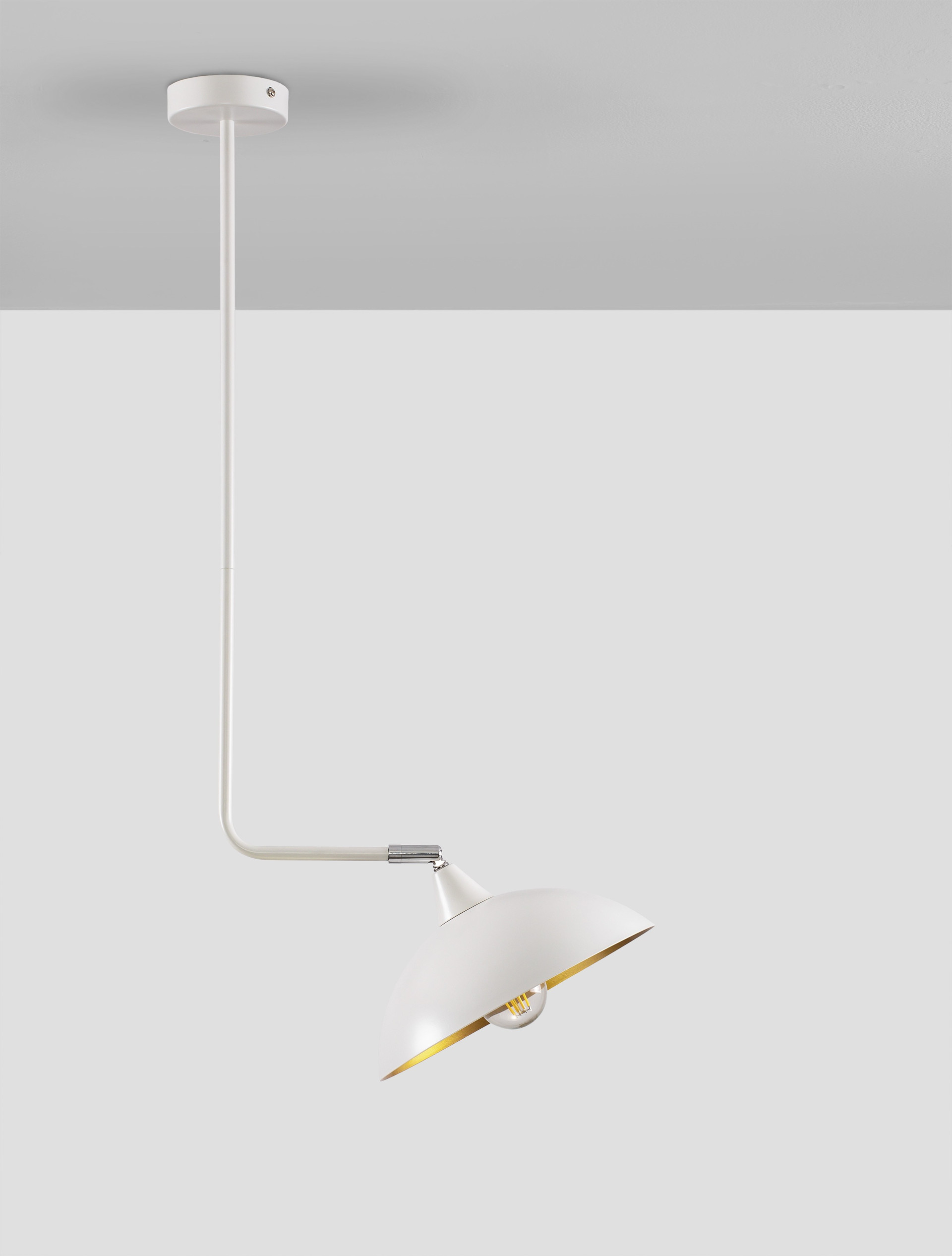 MIRBA | L 40 W 27 H 120 cm | 12 W | IP20 | Black/Gold | Metal
