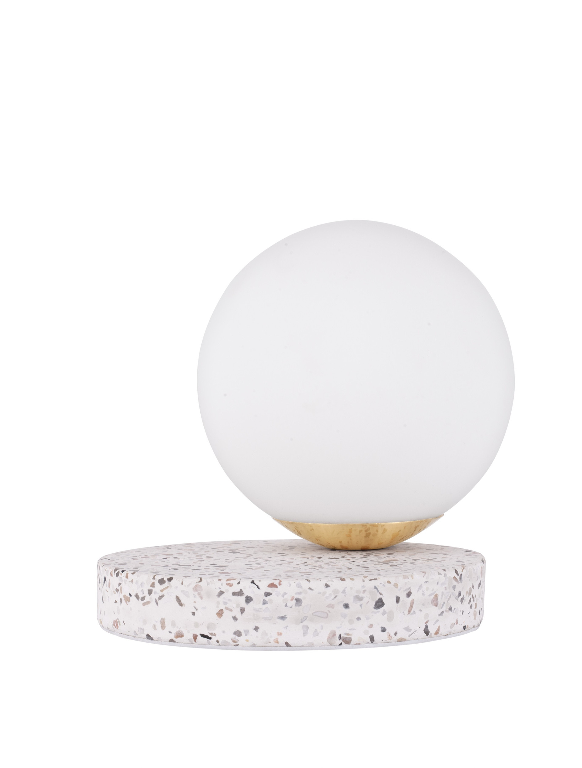BESON | L 15 W 17.5 H 18 cm | 5 W | IP20 | Gray | Glass/Marble