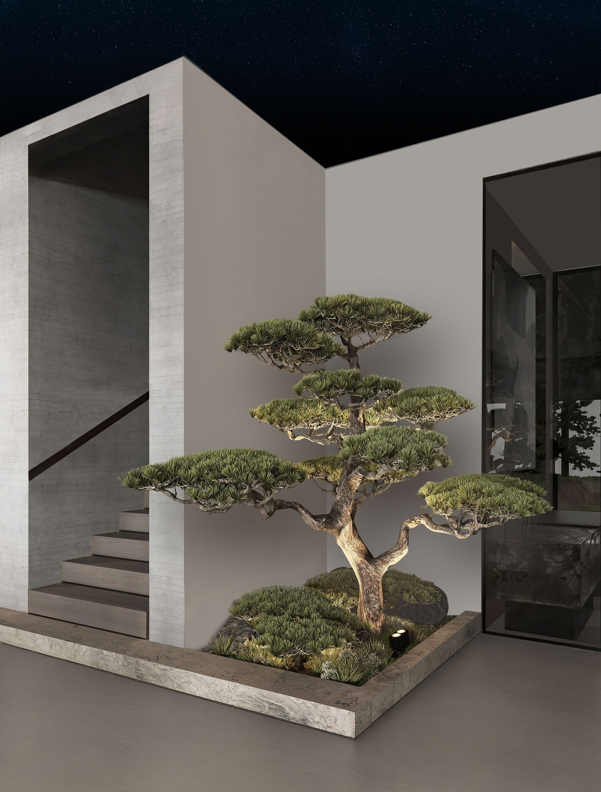 Ander, Architectural