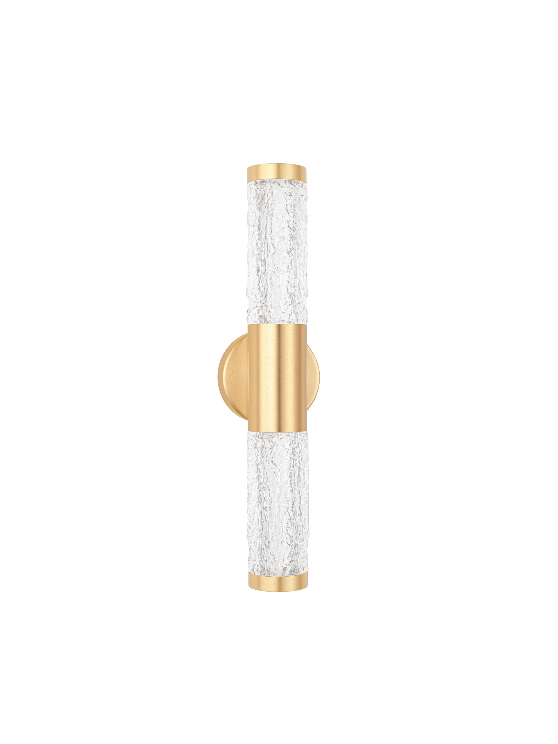 DECORO | W 10 H 41.5 D 6 cm | 13 W | 3000 K | 999 lm | IP20 | Ορείχαλκος Χρυσός | Ατσάλι/Αλουμίνιο/Ακρυλικό/Σιλικόνη