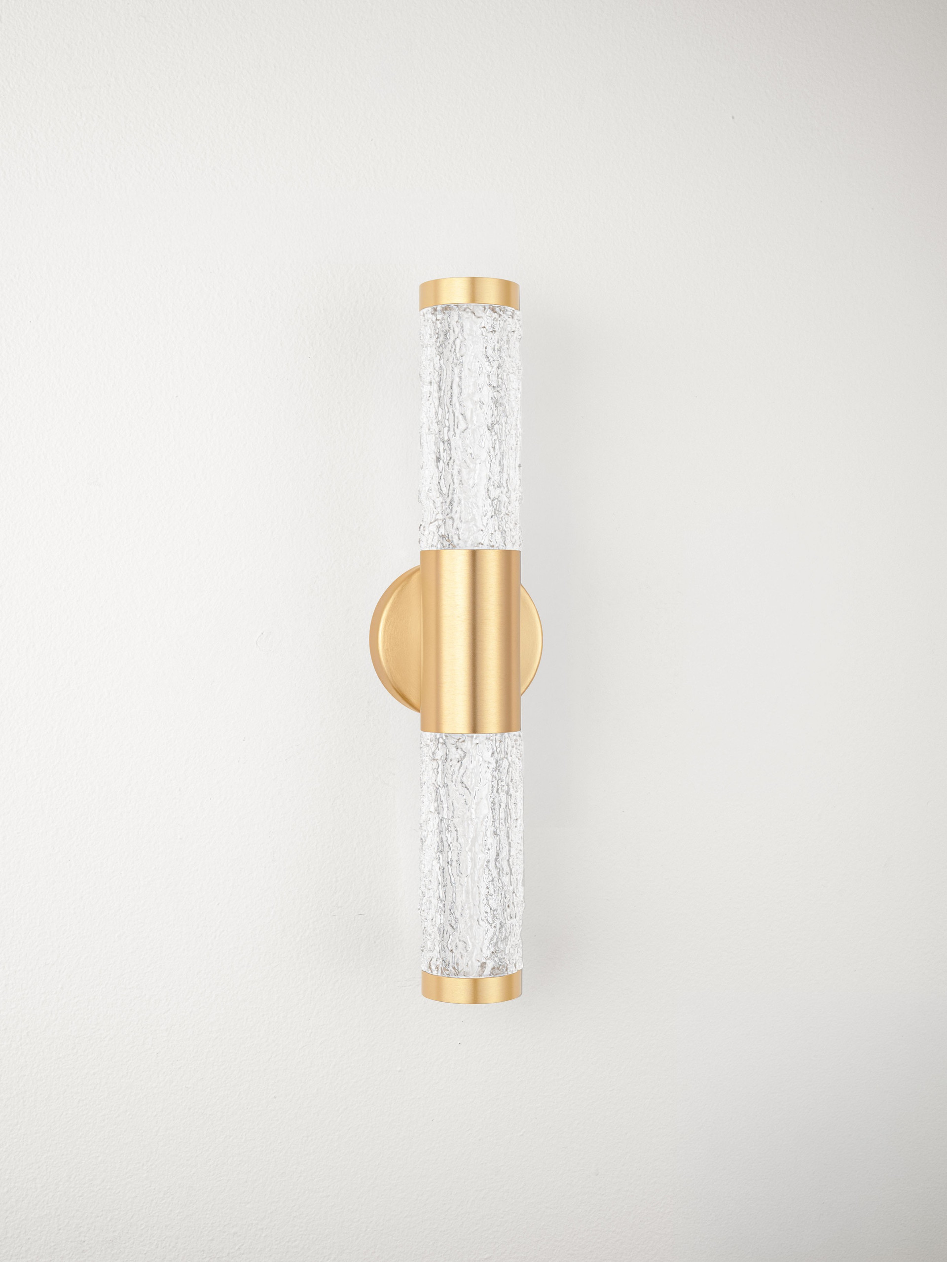 DECORO | W 10 H 41.5 D 6 cm | 13 W | 3000 K | 999 lm | IP20 | Ορείχαλκος Χρυσός | Ατσάλι/Αλουμίνιο/Ακρυλικό/Σιλικόνη
