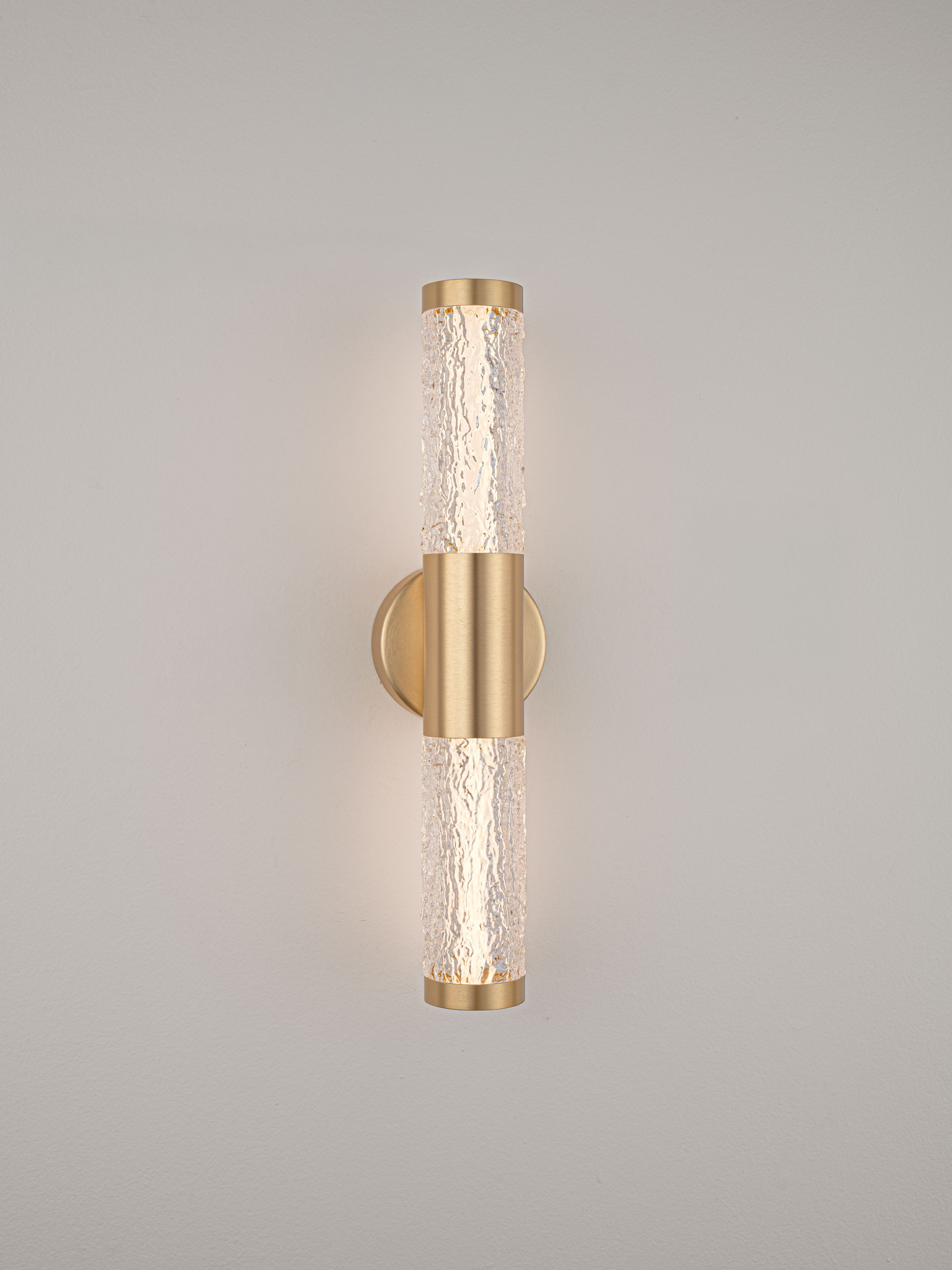 DECORO | W 10 H 41.5 D 6 cm | 13 W | 3000 K | 999 lm | IP20 | Ορείχαλκος Χρυσός | Ατσάλι/Αλουμίνιο/Ακρυλικό/Σιλικόνη