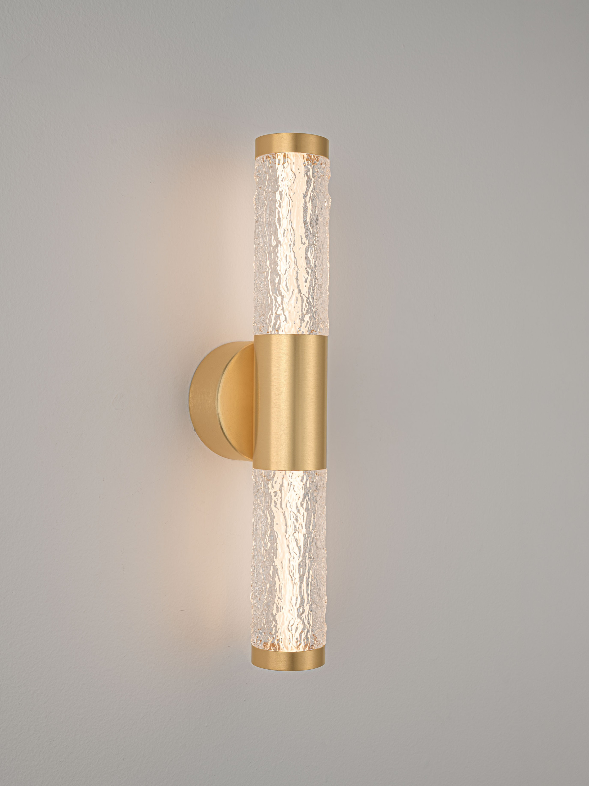 DECORO | W 10 H 41.5 D 6 cm | 13 W | 3000 K | 999 lm | IP20 | Ορείχαλκος Χρυσός | Ατσάλι/Αλουμίνιο/Ακρυλικό/Σιλικόνη