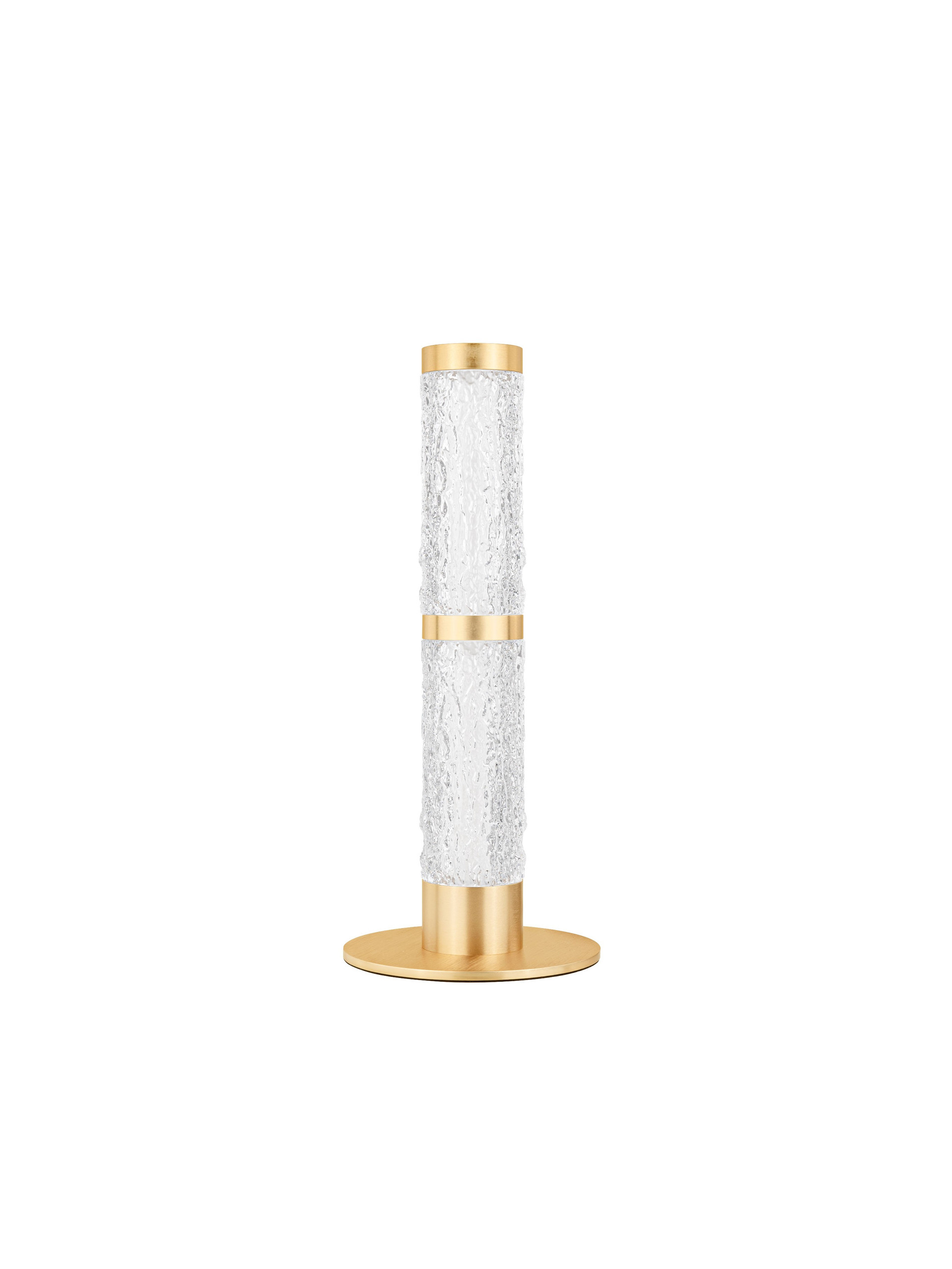 DECORO | H 35 D 15 cm | 8 W | 3000 K | 567 lm | IP20 | Ορείχαλκος Χρυσός | Ατσάλι/Αλουμίνιο/Ακρυλικό/Σιλικόνη