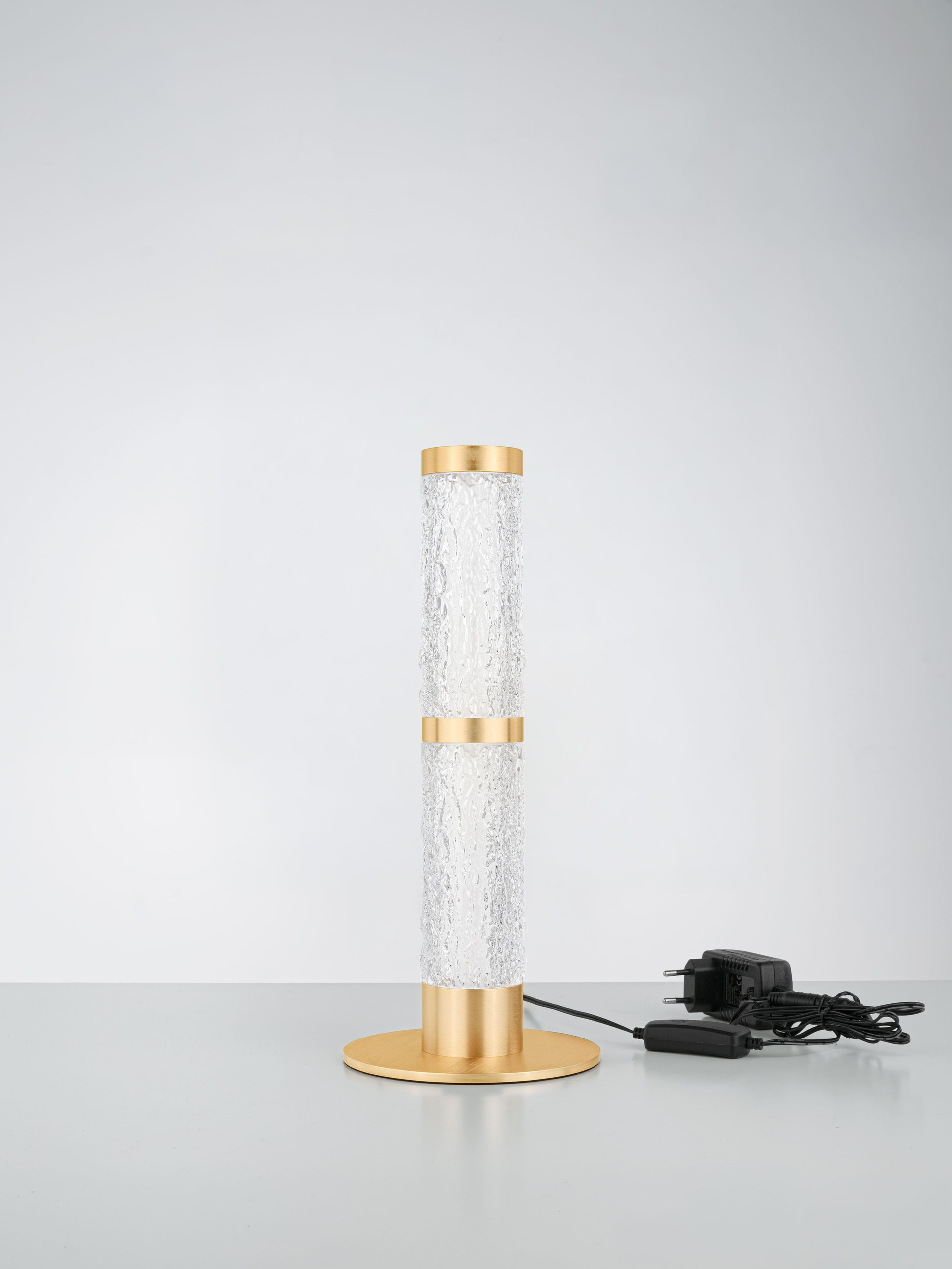 DECORO | H 35 D 15 cm | 8 W | 3000 K | 567 lm | IP20 | Ορείχαλκος Χρυσός | Ατσάλι/Αλουμίνιο/Ακρυλικό/Σιλικόνη