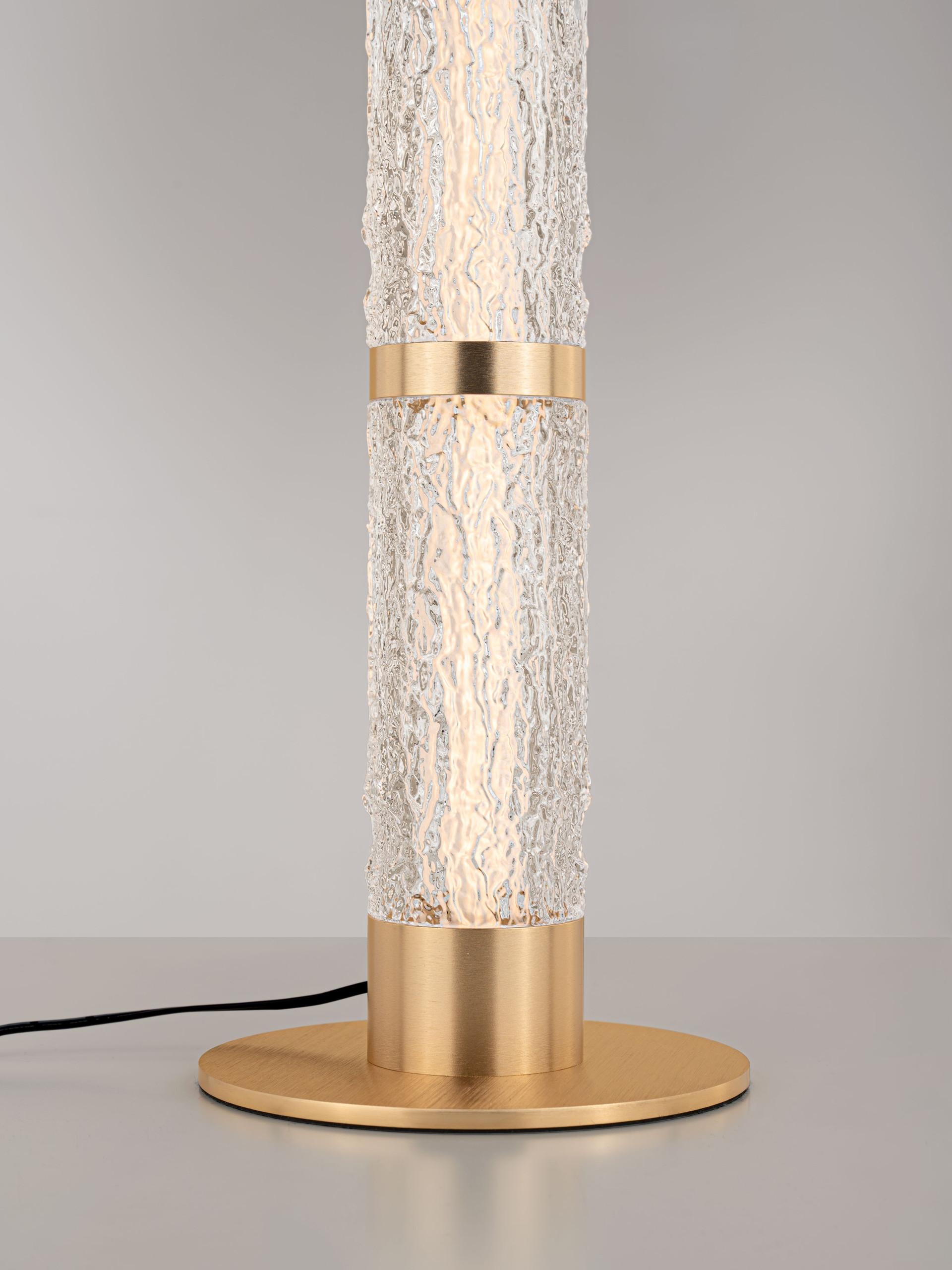DECORO | H 35 D 15 cm | 8 W | 3000 K | 567 lm | IP20 | Ορείχαλκος Χρυσός | Ατσάλι/Αλουμίνιο/Ακρυλικό/Σιλικόνη