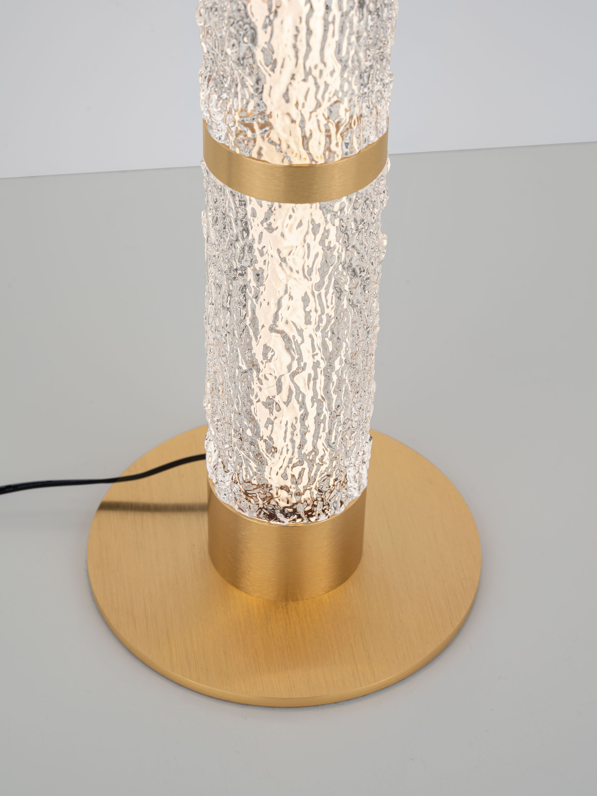 DECORO | H 35 D 15 cm | 8 W | 3000 K | 567 lm | IP20 | Ορείχαλκος Χρυσός | Ατσάλι/Αλουμίνιο/Ακρυλικό/Σιλικόνη