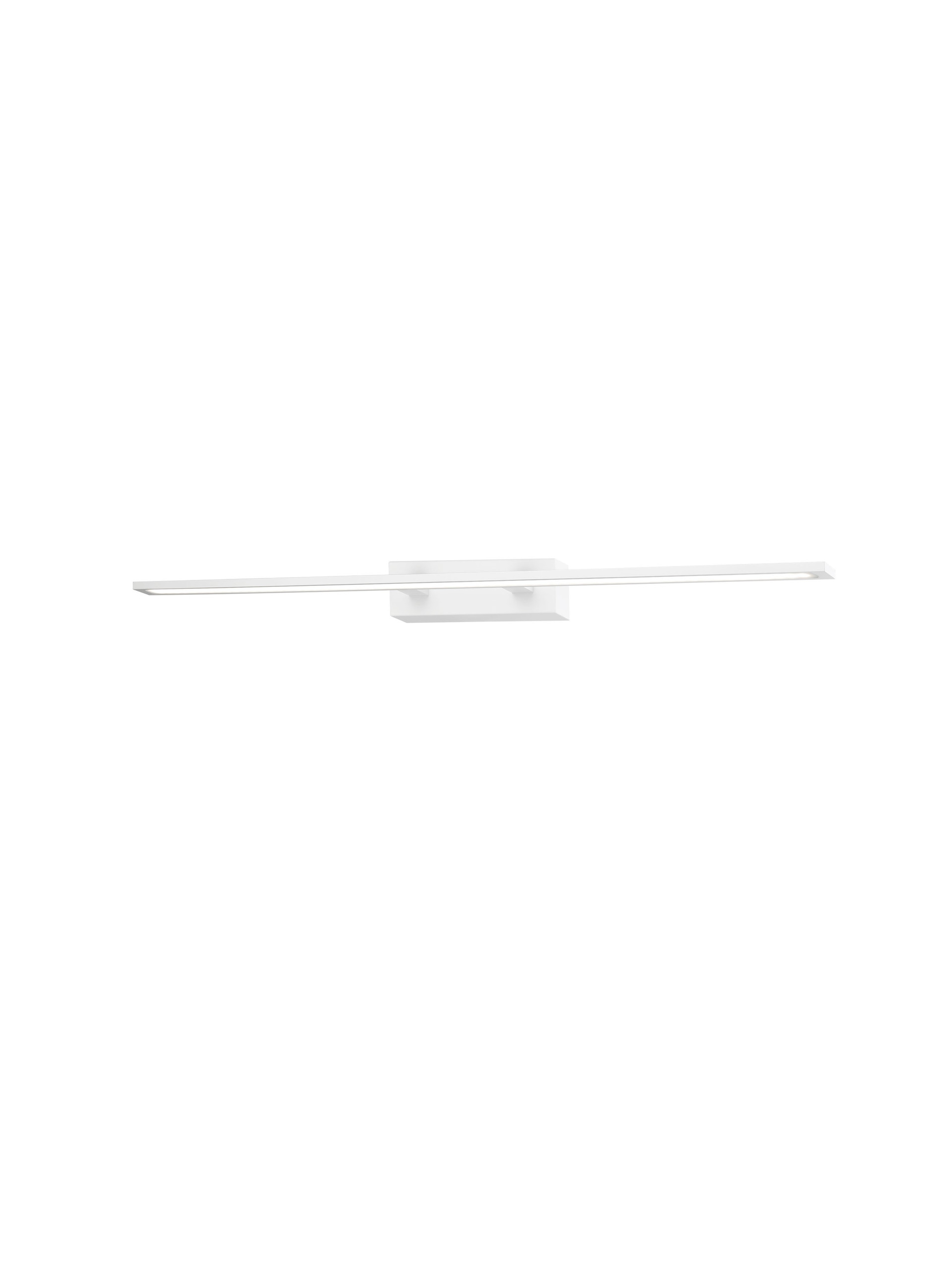 LIVIA | L 96 W 14 H 6 cm | 30 W | 3000 K | 2422 lm | IP44 | White | Aluminum/Acrylic