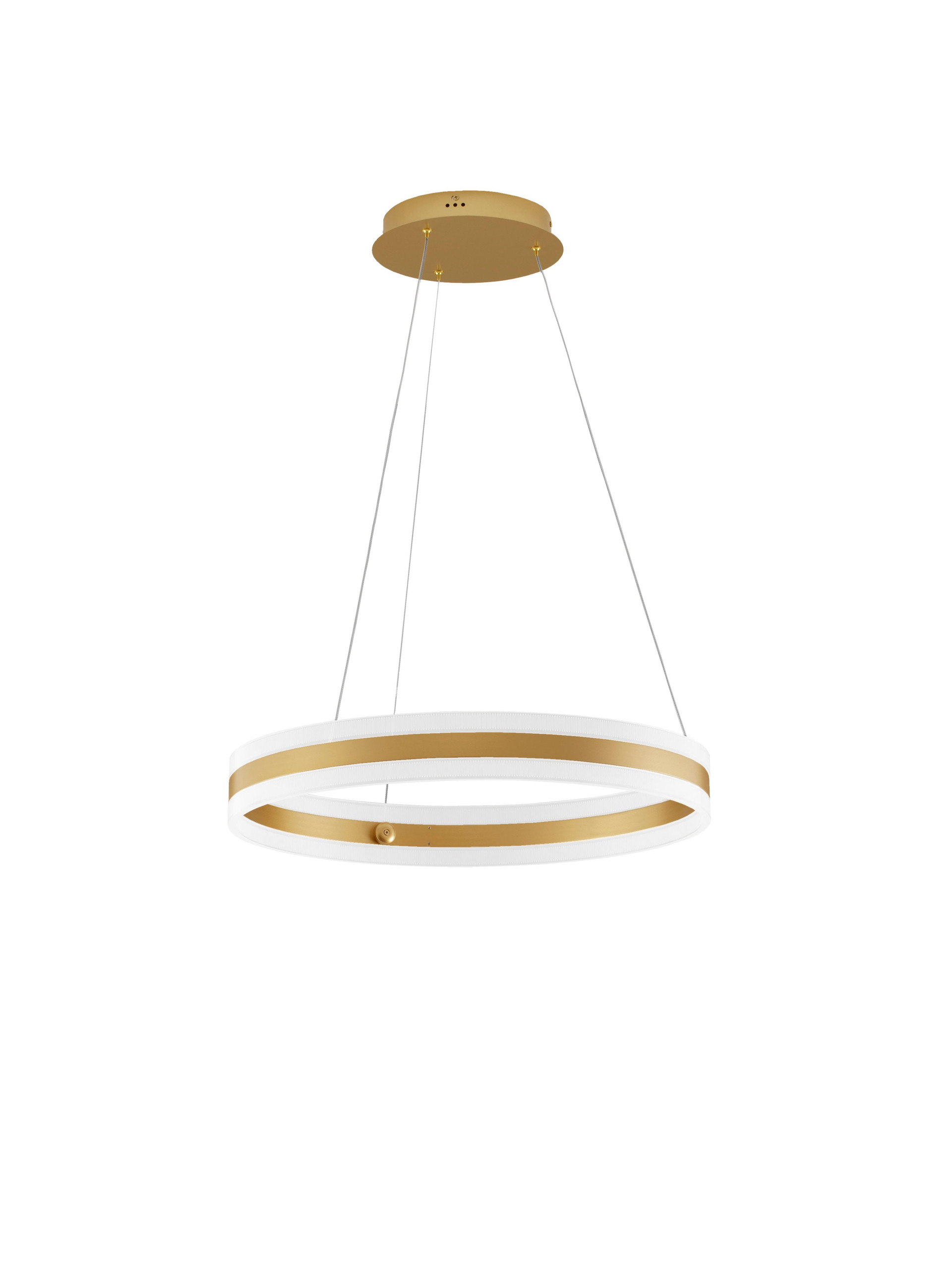 AGOS | H 150 D 60 cm | 75 W | 3000 K | 2947 lm | IP20 | Gold | Aluminum/Acrylic