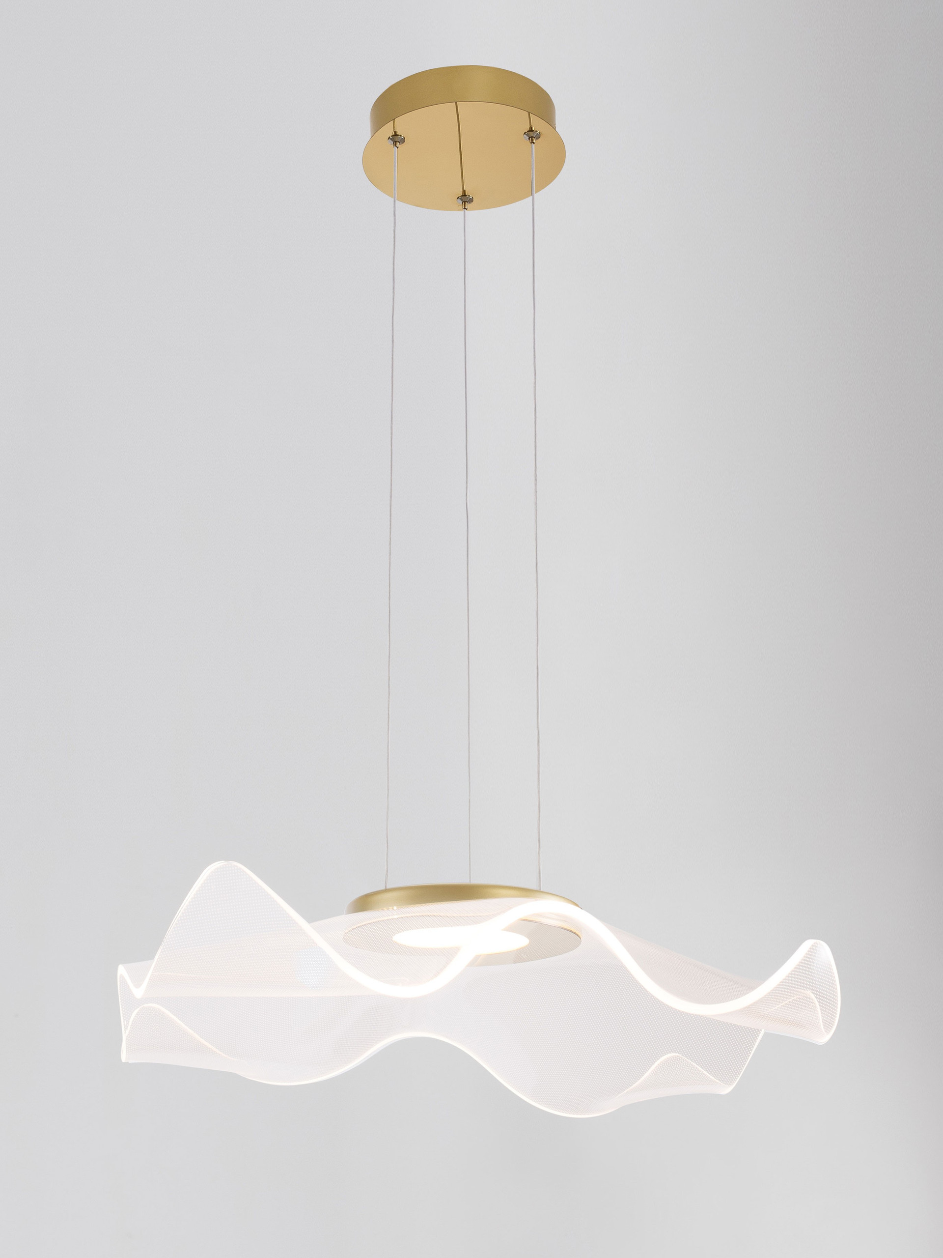 SIDERNO | L 50 W 50 H 150 cm | 31 W | 3000 K | 1296 lm | IP20 | Or | Aluminium/Acrylique