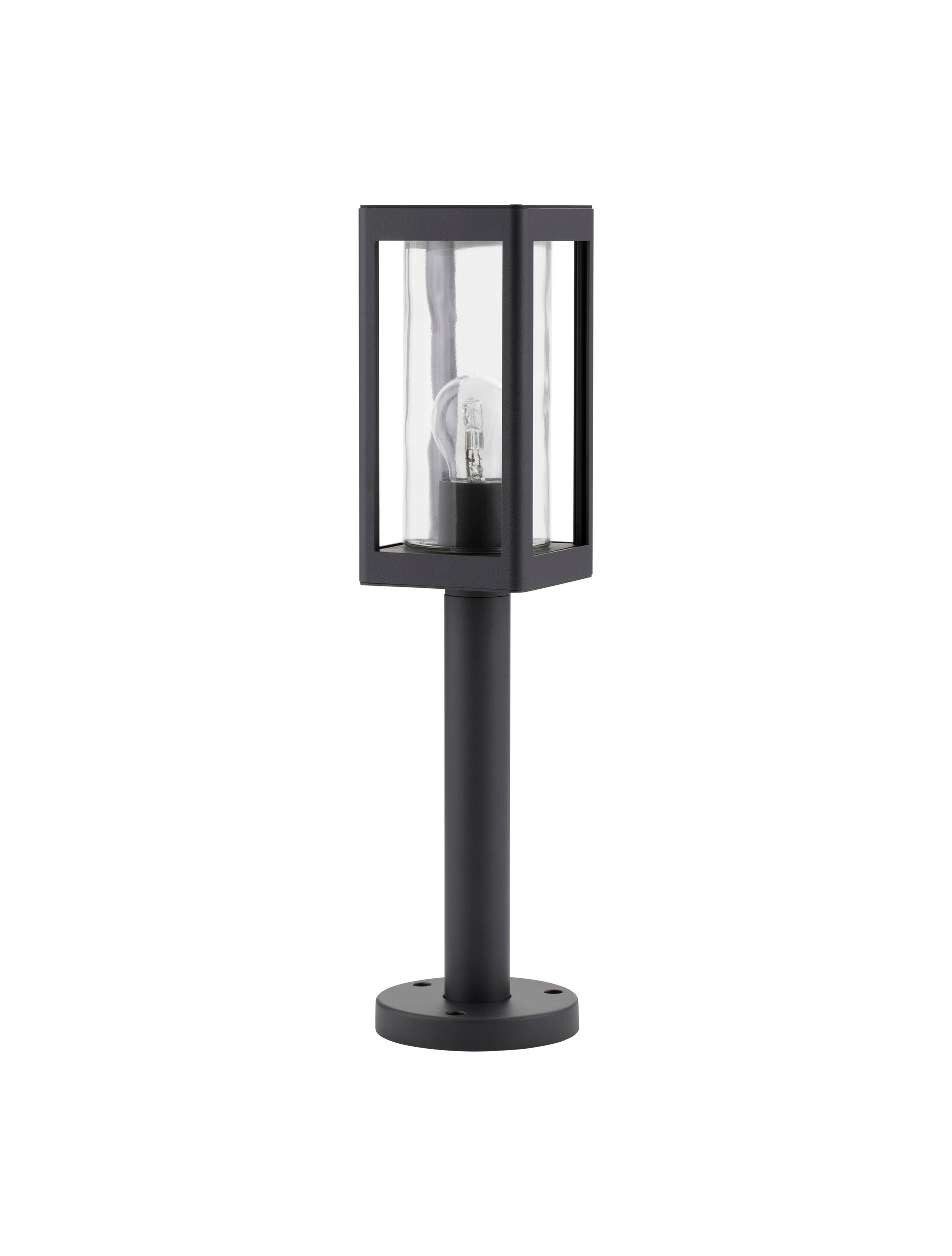 FIGO | L 11 W 11 H 50 cm | 12 W | IP54 | Grigio Scuro | Alluminio