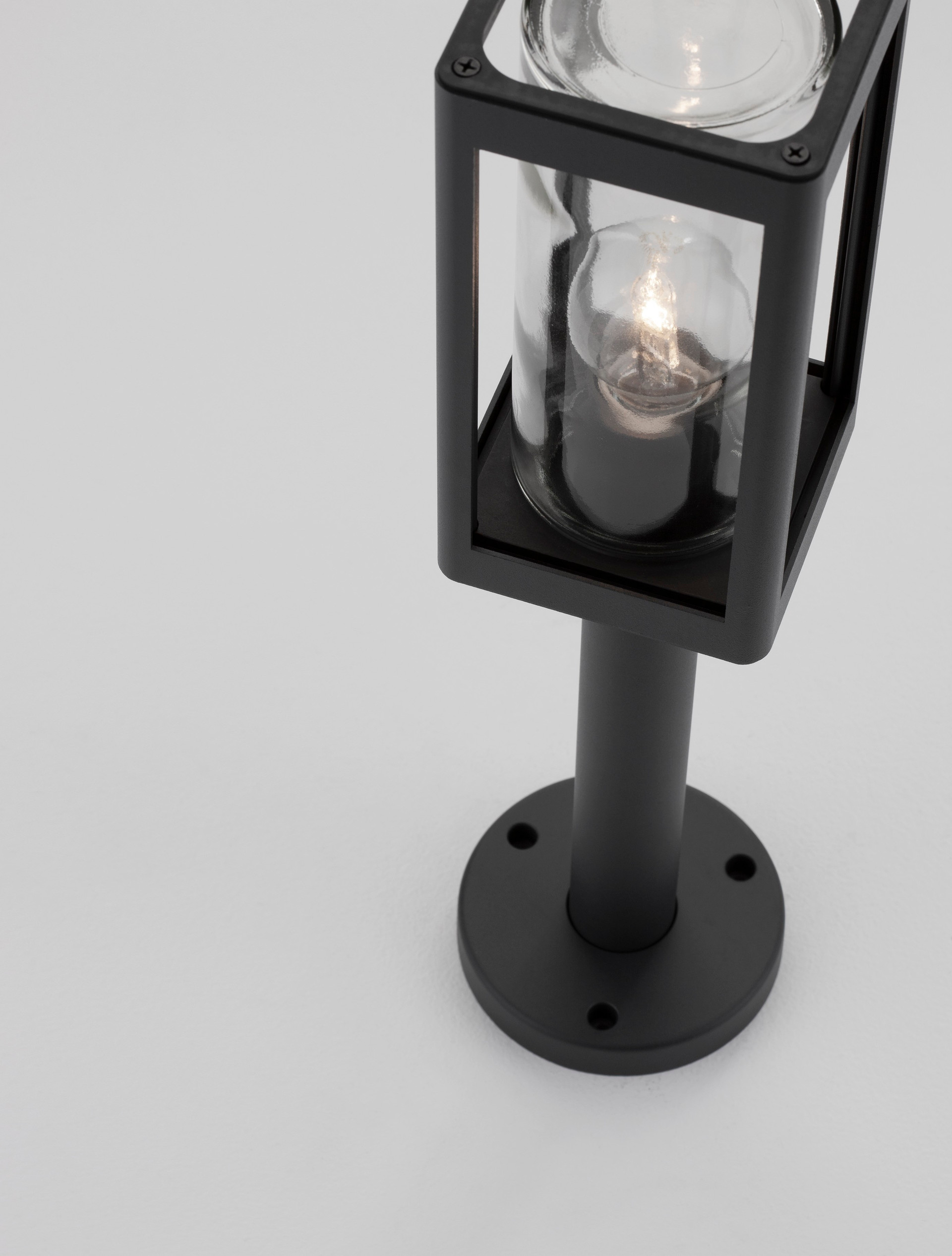 FIGO | L 11 W 11 H 50 cm | 12 W | IP54 | Grigio Scuro | Alluminio