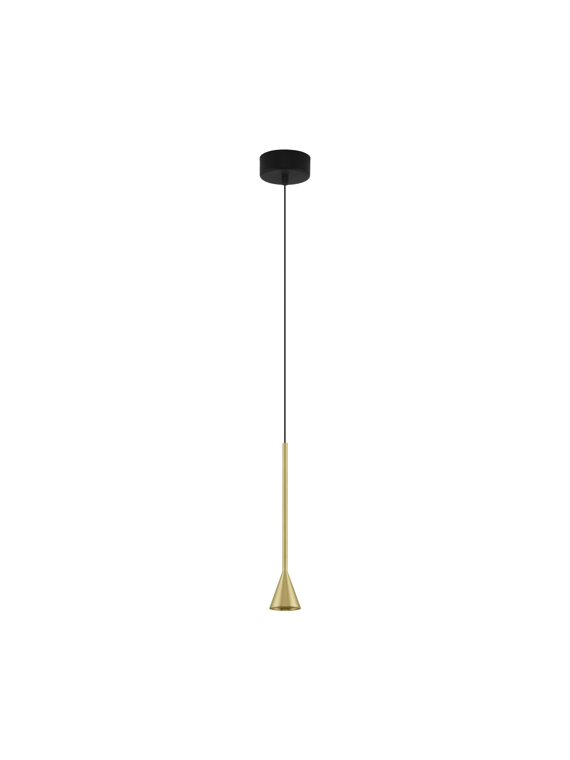 NET | H 144 D 6 cm | 6 W | 3000 K | 262 lm | IP20 | Black/Gold | Aluminum