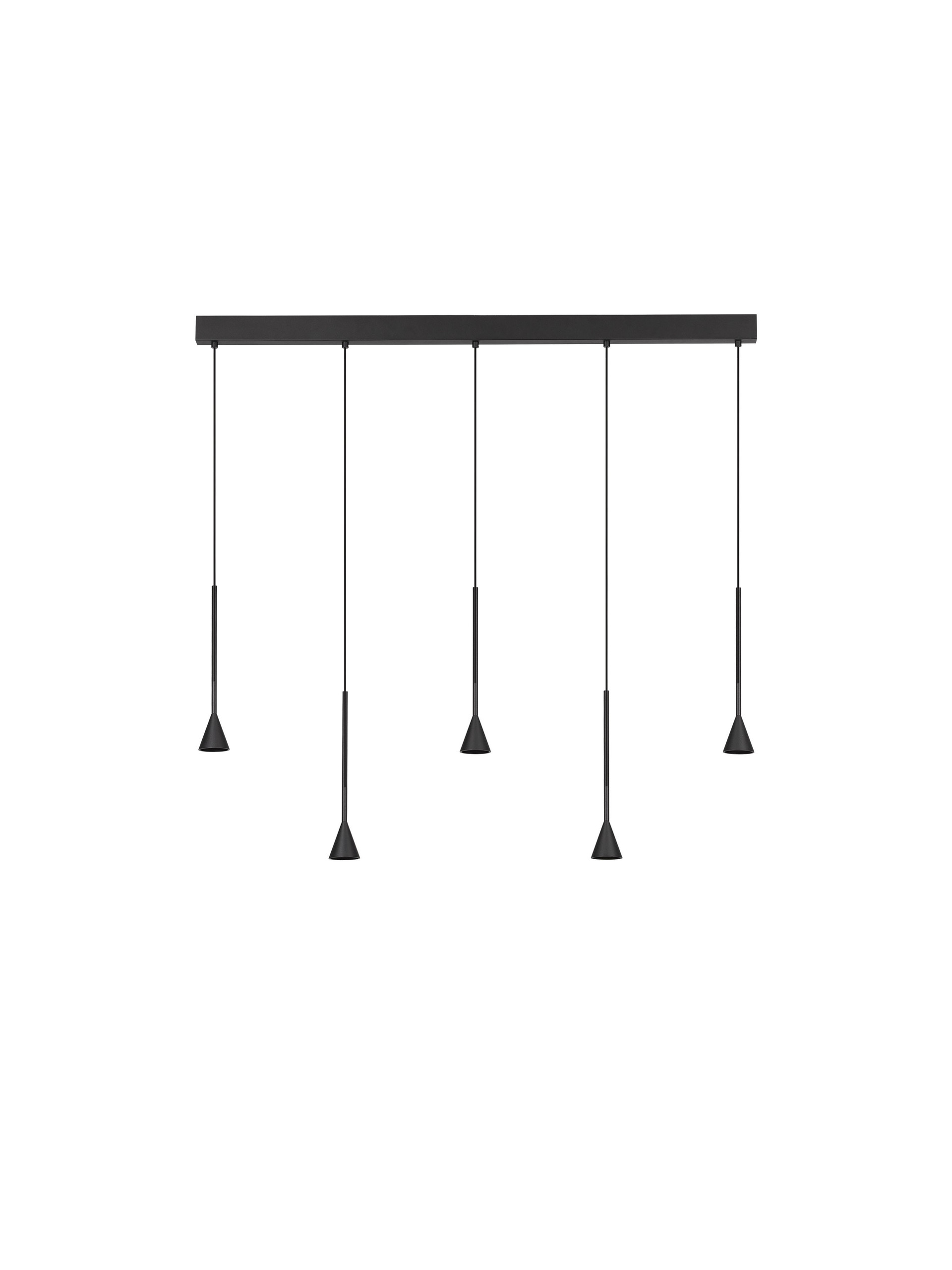 NET | L 110 W 3.5 H 150 cm | 27 W | 3000 K | 1301 lm | IP20 | Black | Aluminum