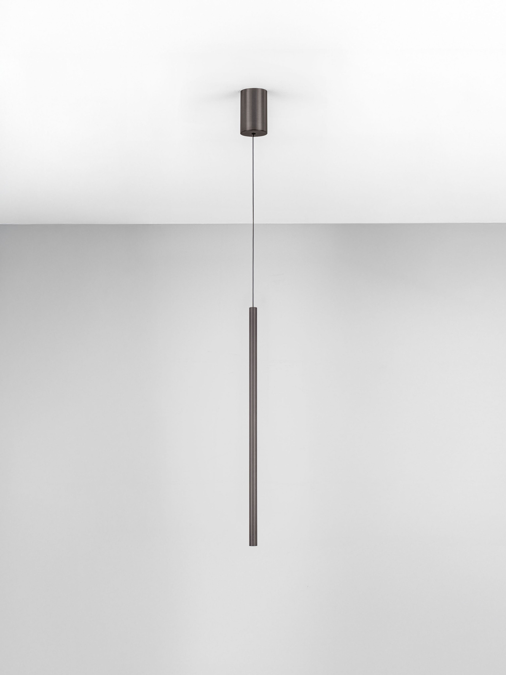 BRILLIA | H 250 D 7 cm | 4 W | 3000/2700/4000 K | 100 lm | IP20 | Foggy Nickel | Aluminum