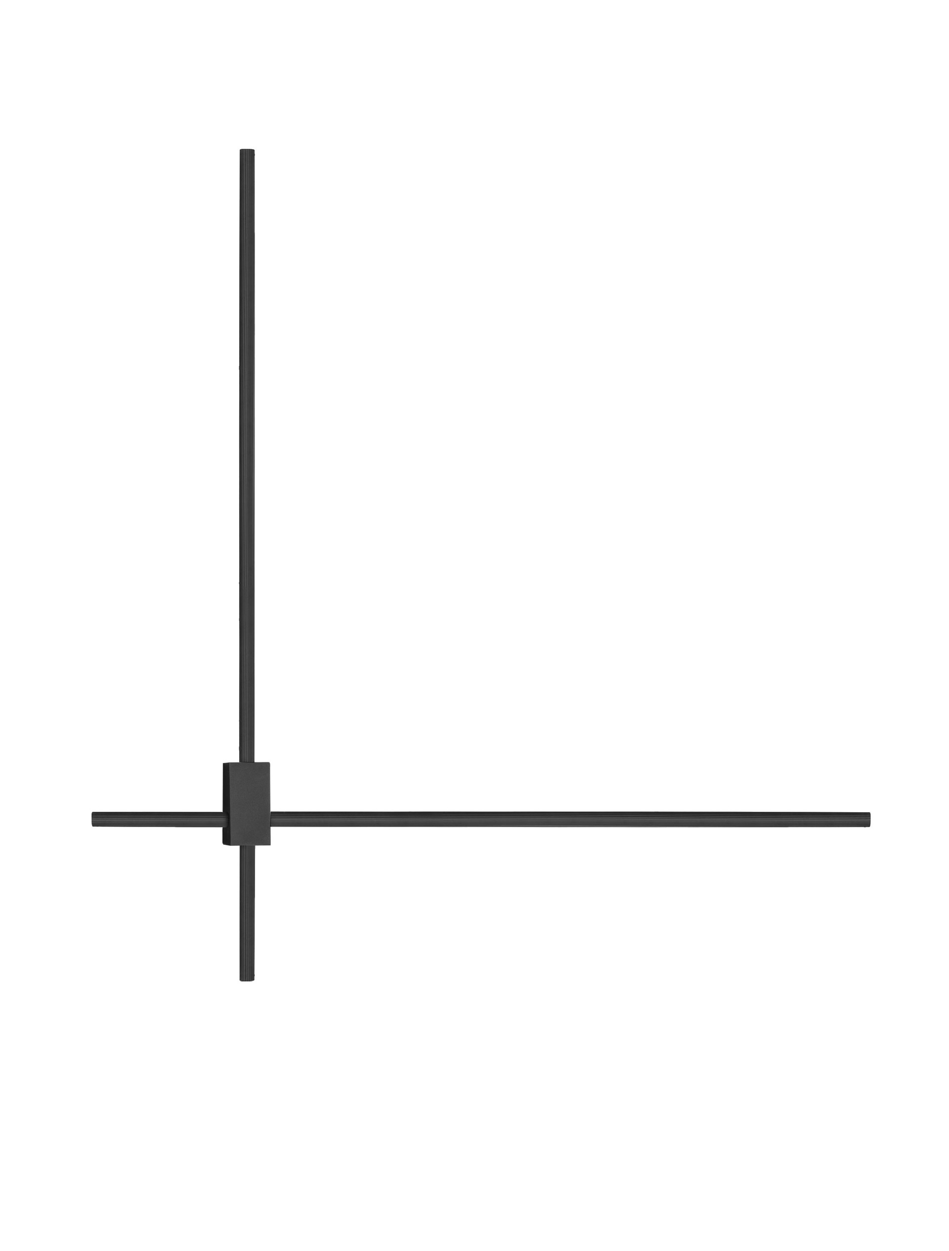 PEAK | L 76 W 9.5 H 80 cm | 20 W | 3000/2700/4000 K | 1000 lm | IP20 | Black | Aluminum