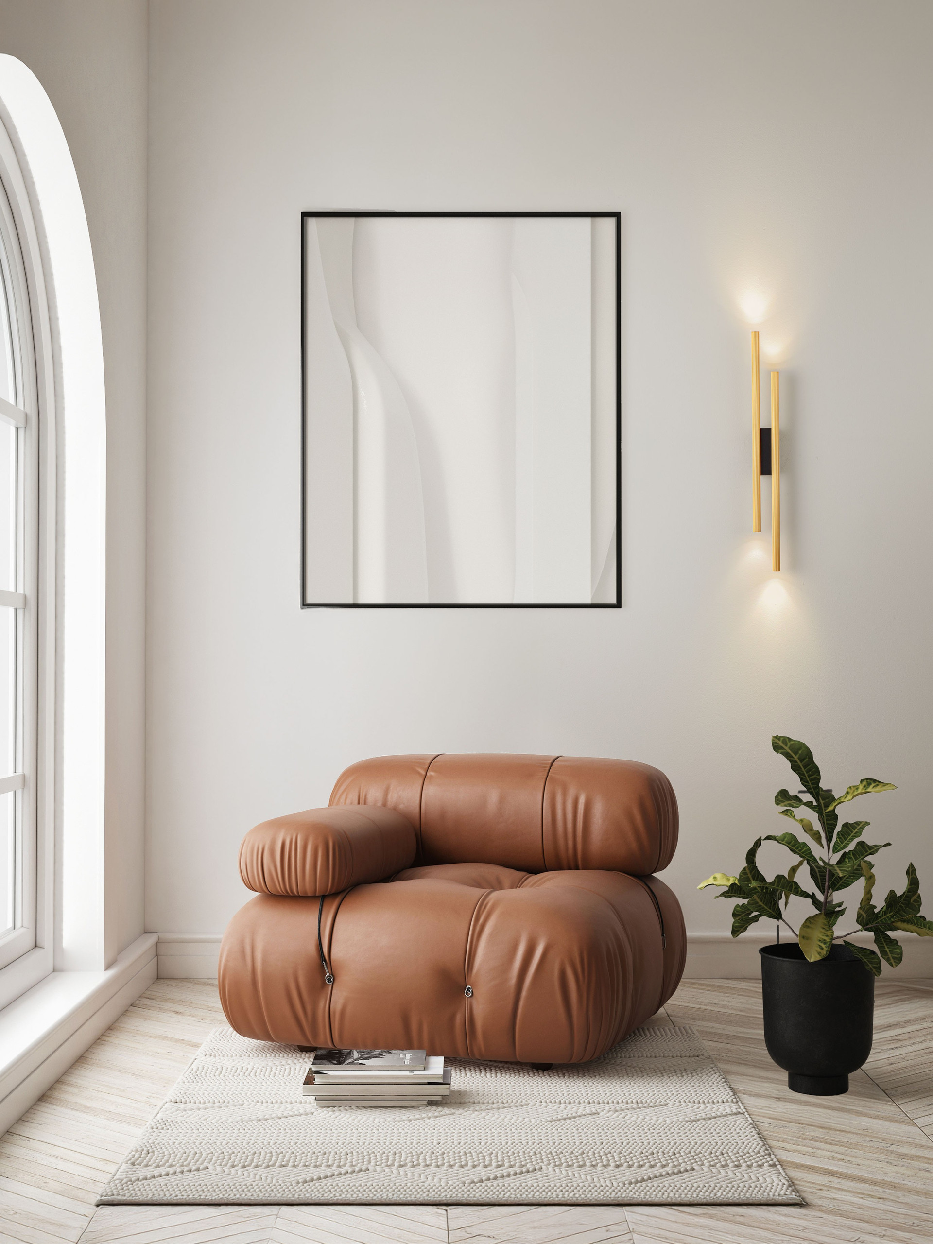 BRILLIA | L 6.7 W 4.6 H 60 cm | 11 W | 3000/2700/4000 K | 379 lm | IP20 | Gold | Aluminum