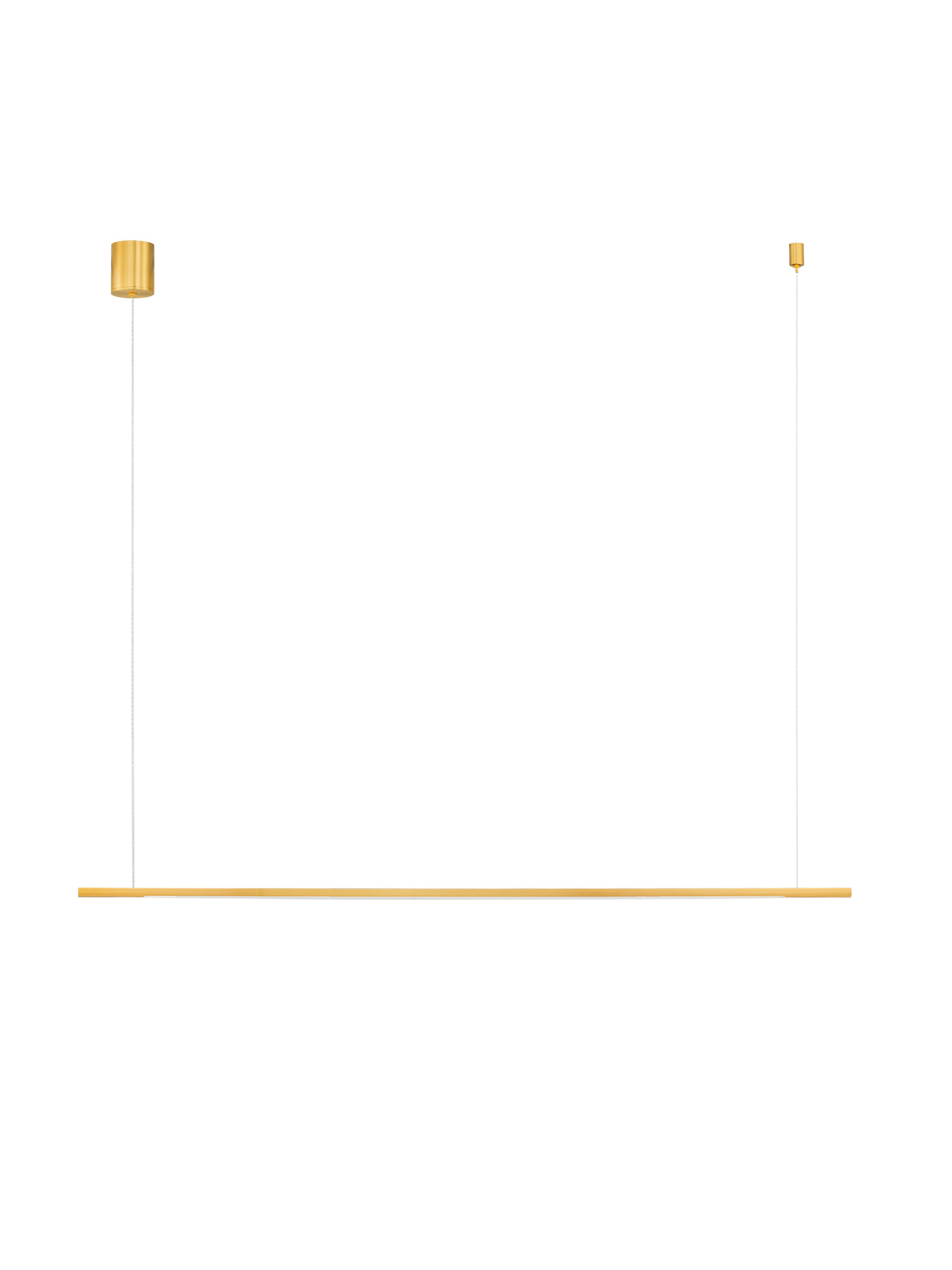 BRILLIA | L 120 W 7 H 150 cm | 20 W | 3000/2700/4000 K | 1300 lm | IP20 | Gold | Aluminum