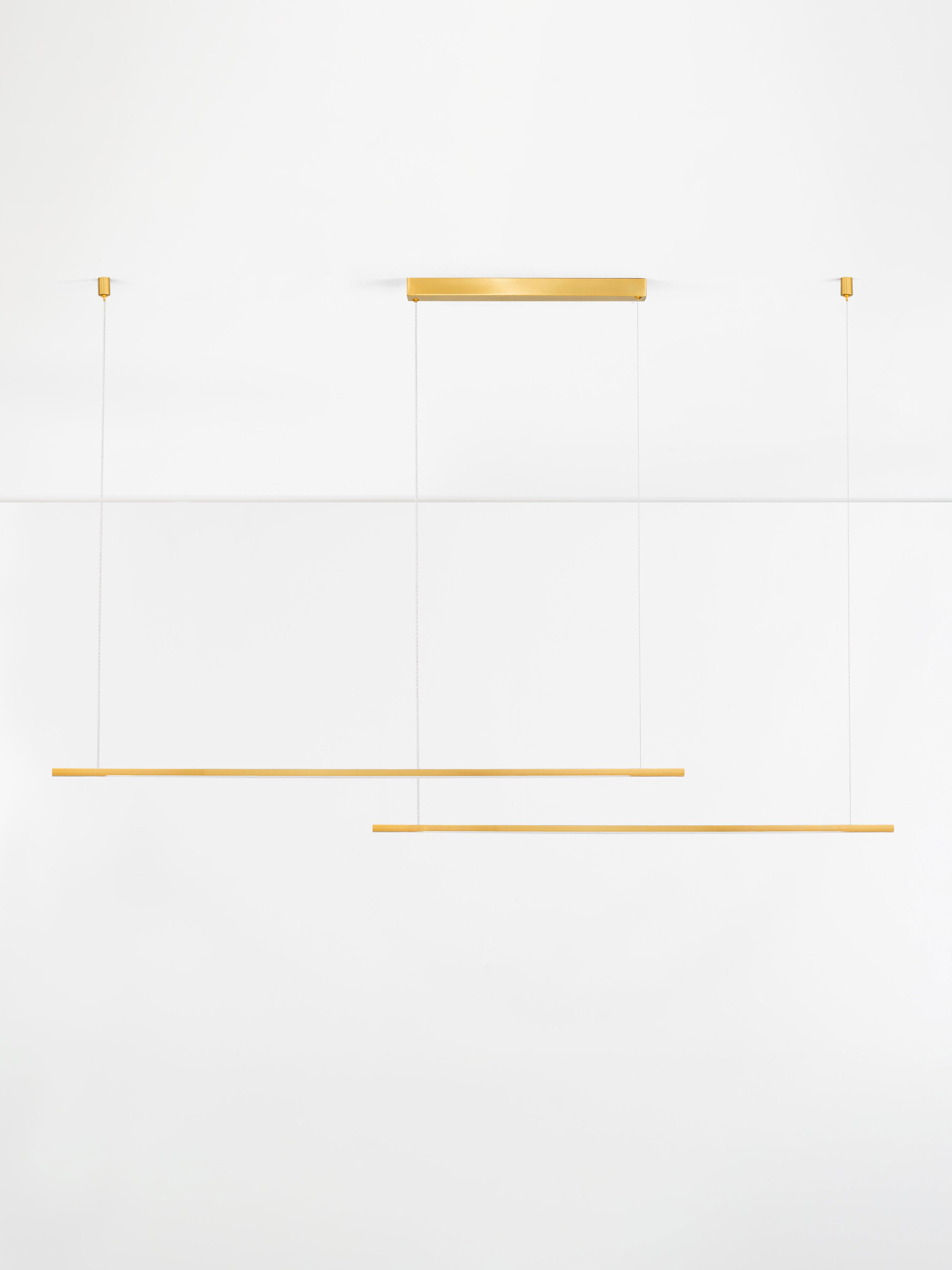 BRILLIA | L 161 W 7.2 H 140 cm | 40 W | 3000/2700/4000 K | 2400 lm | IP20 | Gold | Aluminum