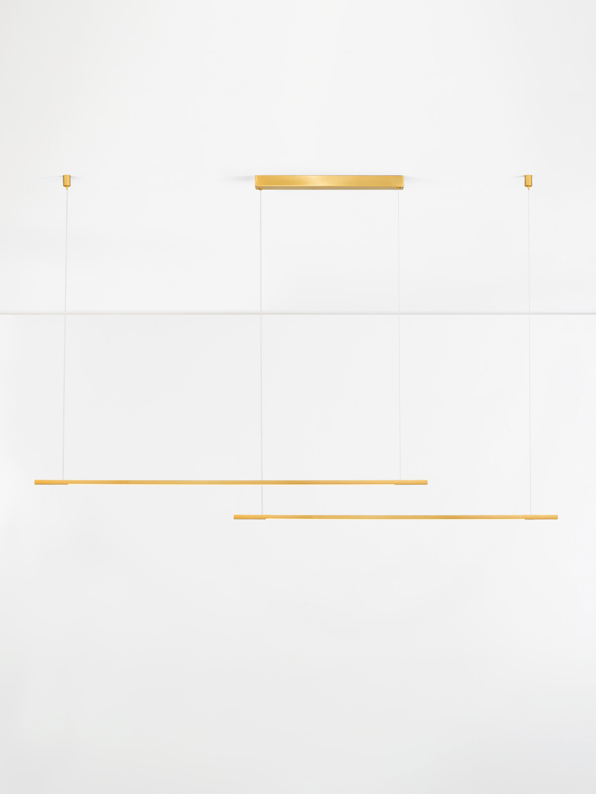 BRILLIA | L 161 W 7.2 H 140 cm | 40 W | 3000/2700/4000 K | 2400 lm | IP20 | Gold | Aluminum