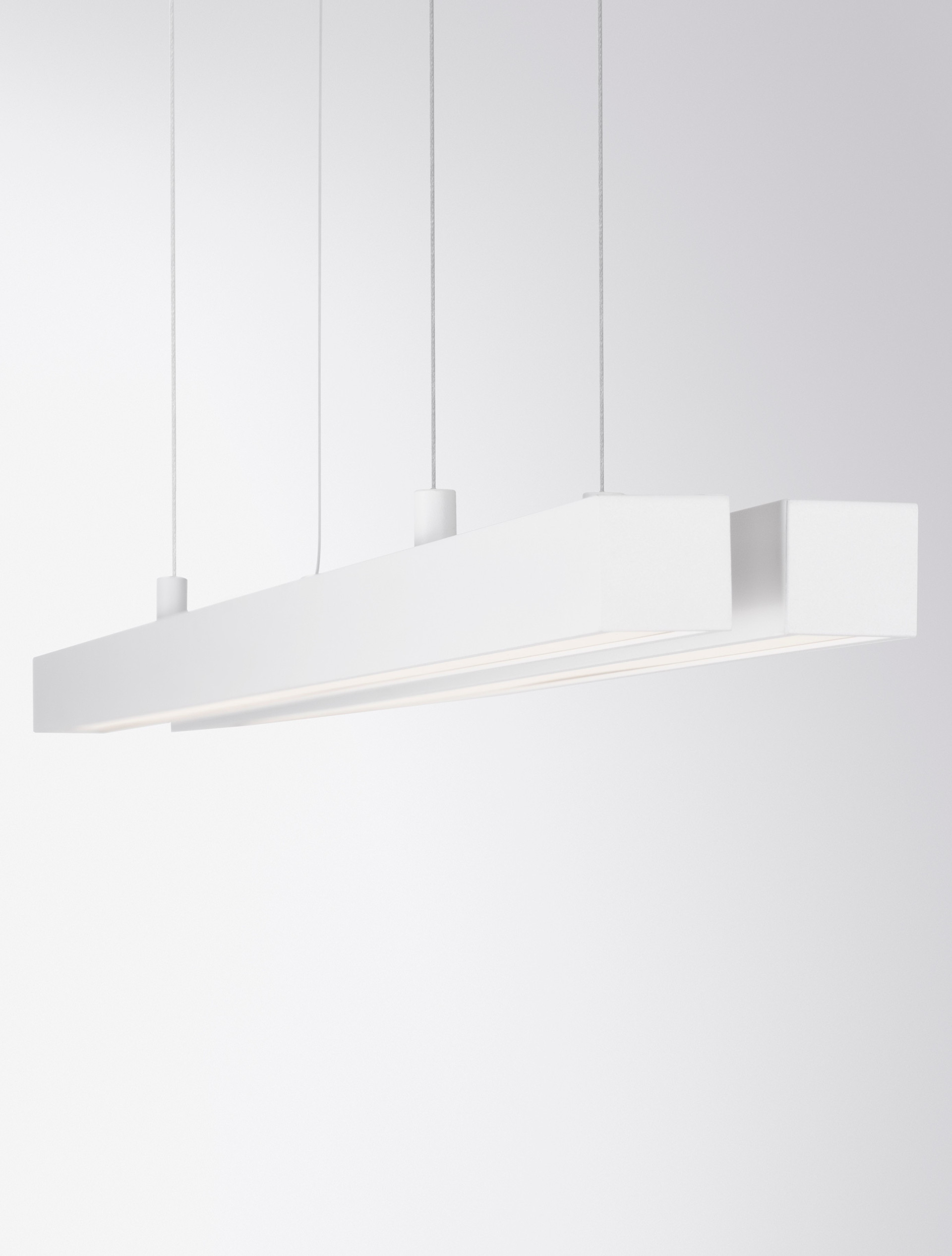 X-LINE | L 100 W 8 H 120 cm | 40 W | 3000 K | 1428 lm | IP20 | White | Aluminum/Acrylic