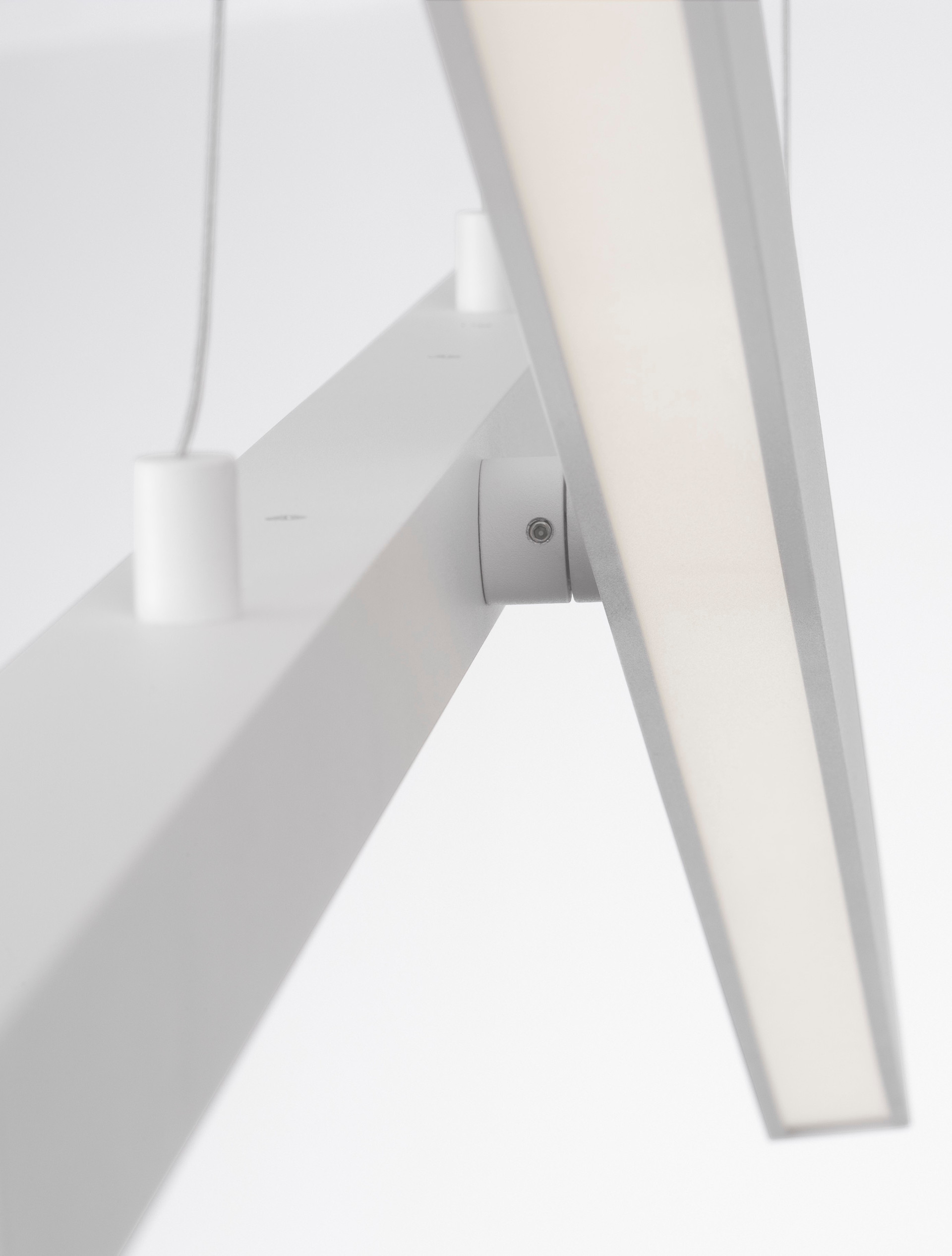 X-LINE | L 100 W 8 H 120 cm | 40 W | 3000 K | 1428 lm | IP20 | White | Aluminum/Acrylic