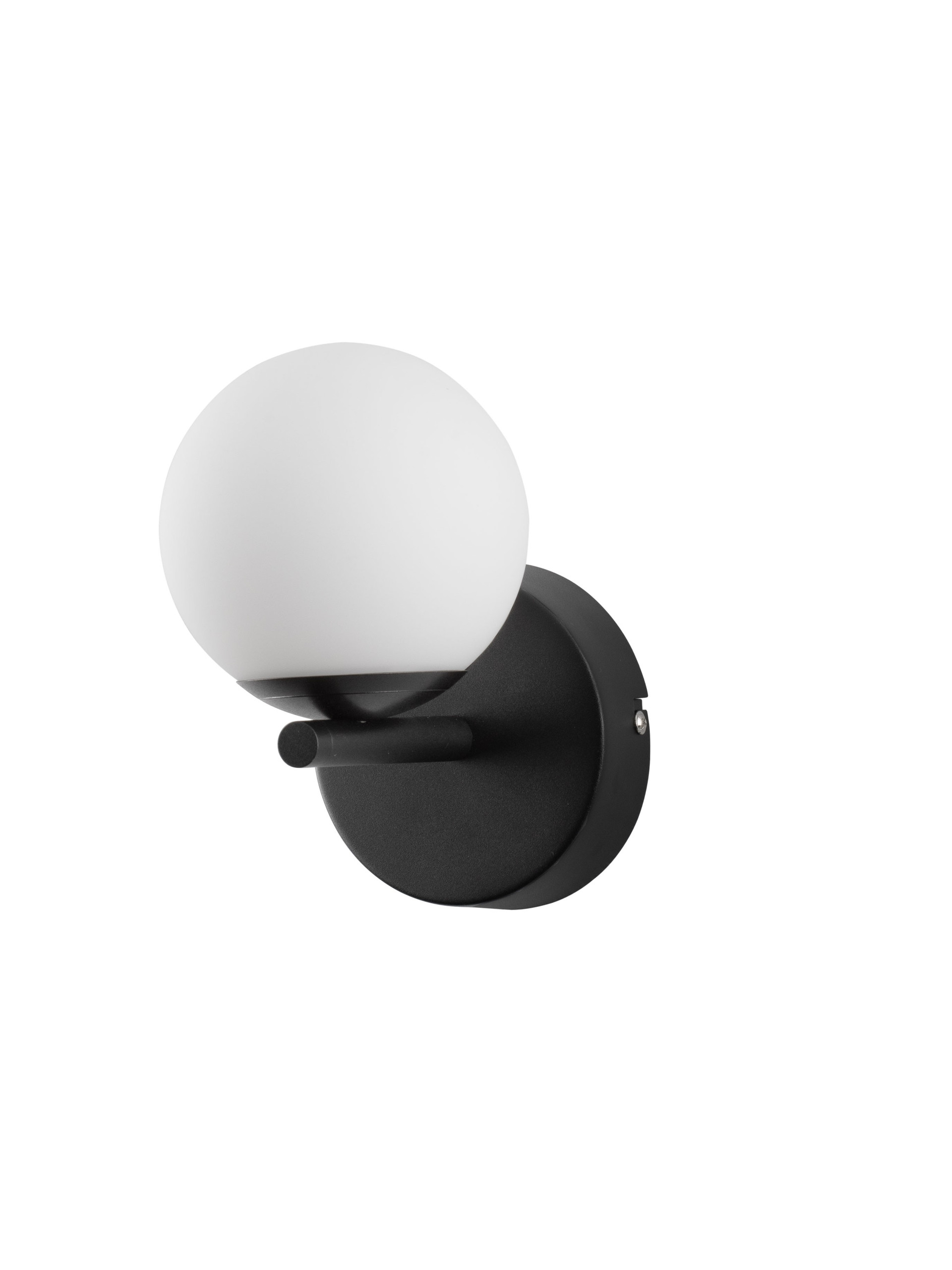 NUVOLE | L 13 W 17.5 H 20 cm | 8 W | 3000 K | 400 lm | IP20 | Schwarz/Weiß | Glas/Aluminium