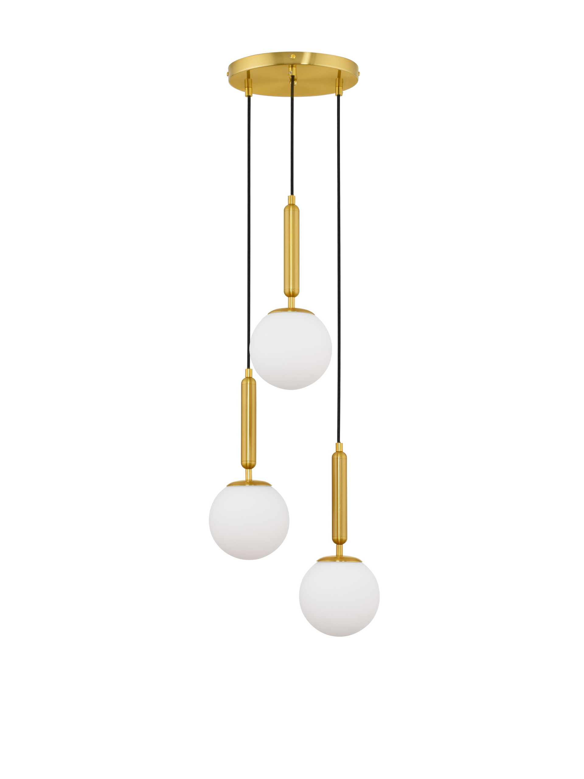 MONET | H 155 D 35 cm | 36 W | IP20 | Blanc/Or | Verre/Métal