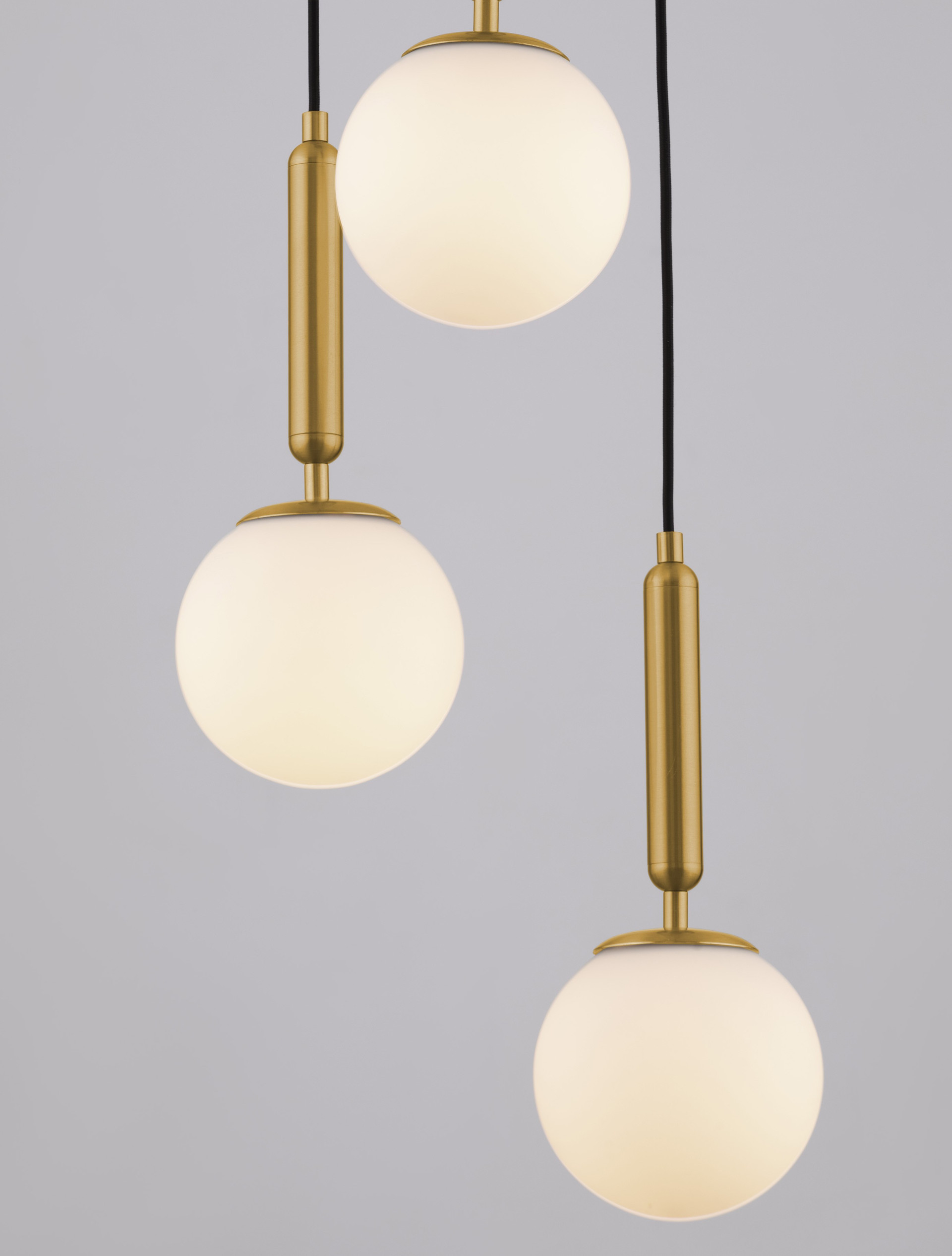 MONET | H 155 D 35 cm | 36 W | IP20 | Blanc/Or | Verre/Métal