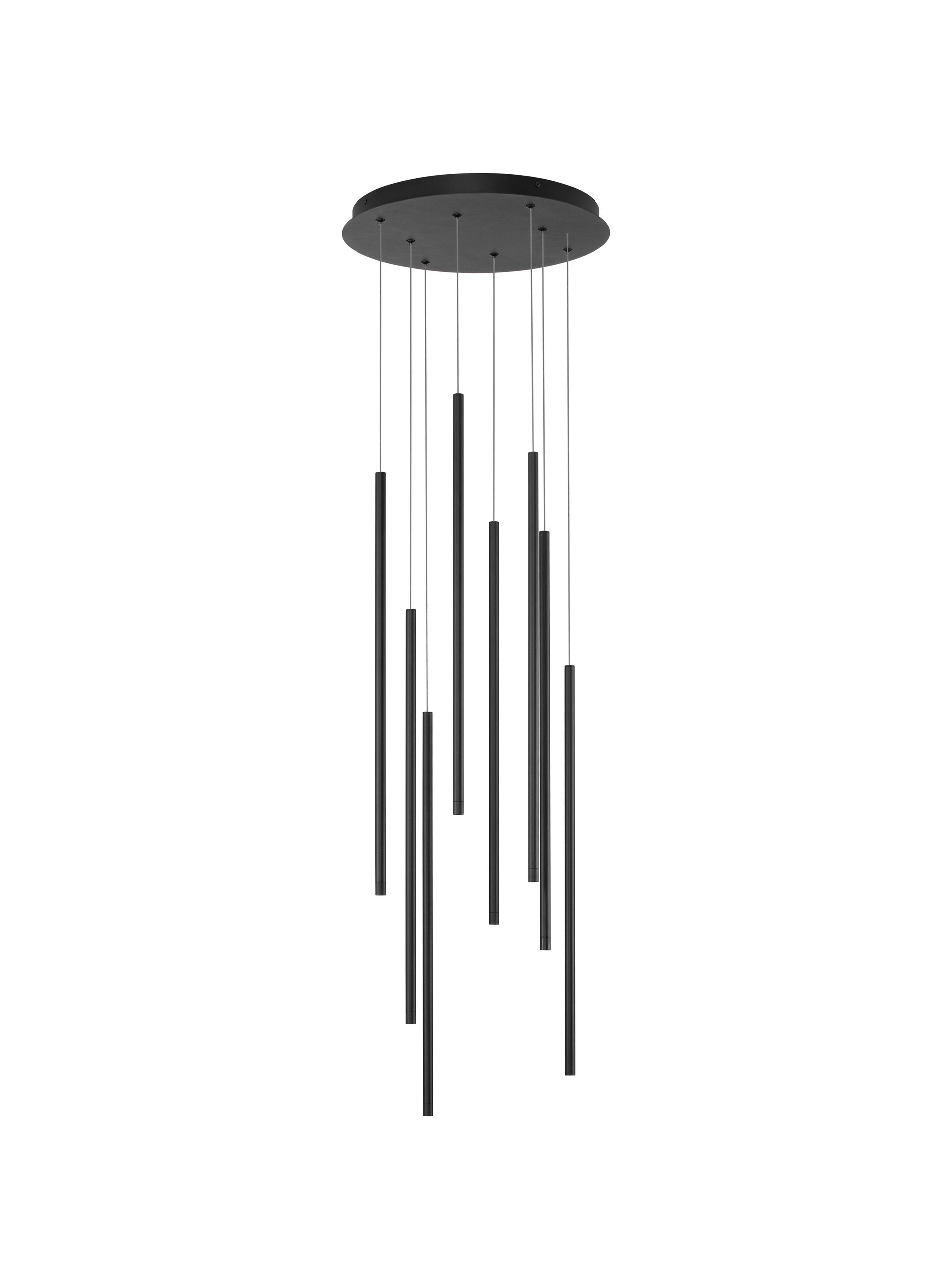 ELETTRA | H 100 D 40 cm | 40 W | 3000 K | 1760 lm | IP20 | Negro | Aluminio