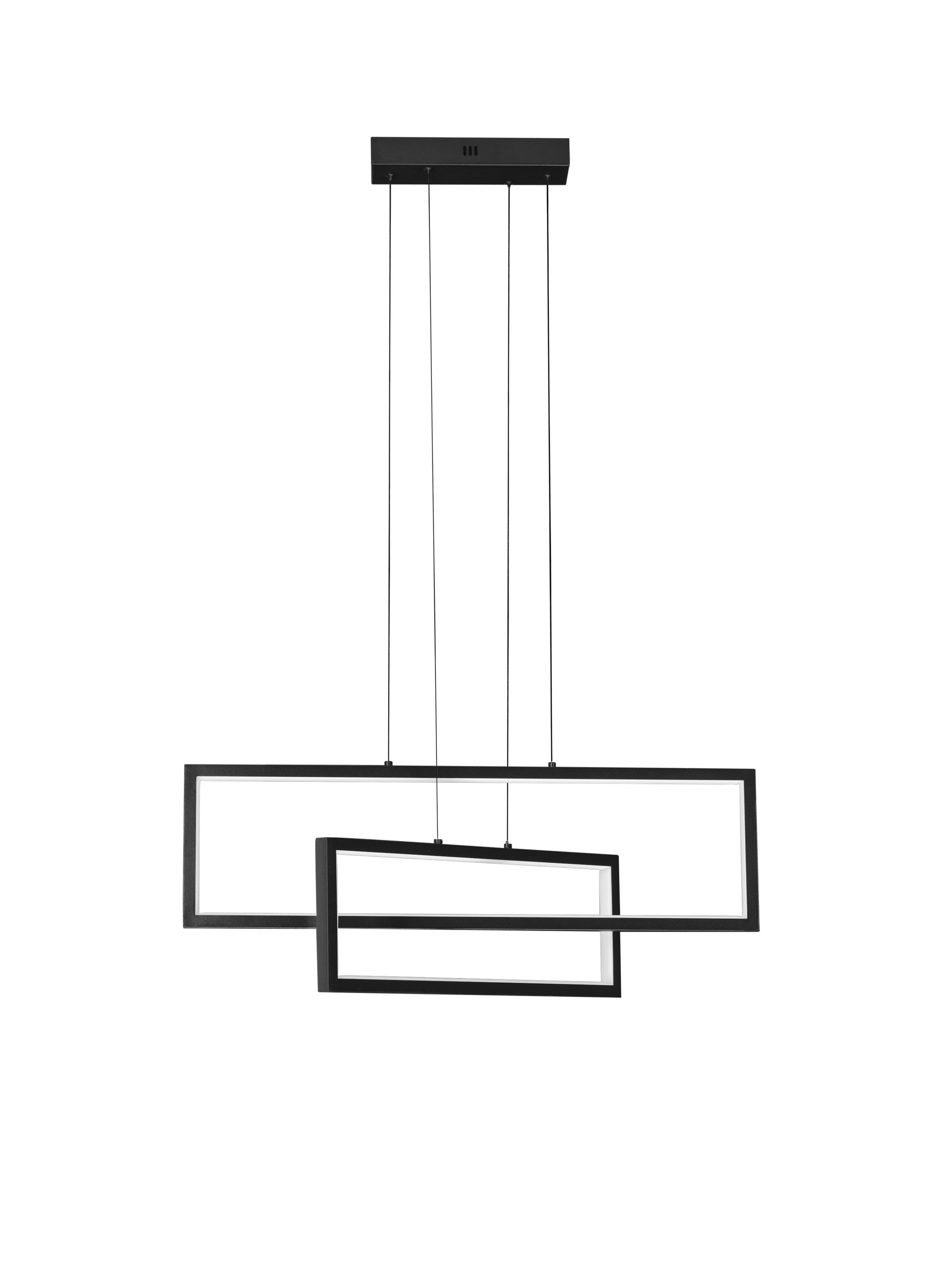 ALIS | L 70 W 9.5 H 150 cm | 47 W | 3200 K | 1180 lm | IP20 | Black | Steel/Aluminum/Acrylic
