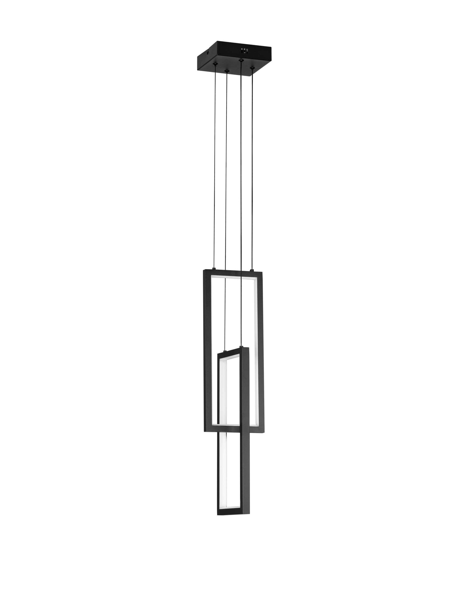 ALIS | L 15 W 14.5 H 150 cm | 37 W | 3200 K | 925 lm | IP20 | Schwarz | Stahl/Aluminium/Acryl