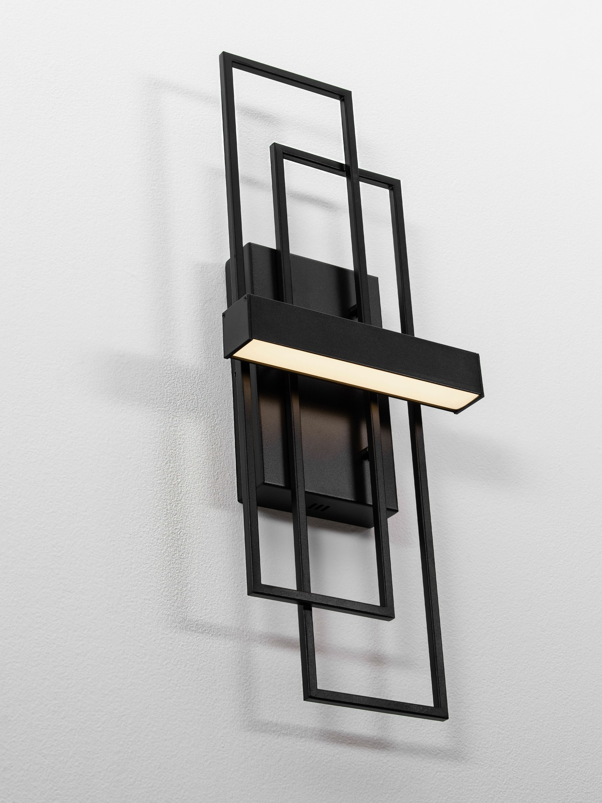 ALIS | L 20.5 W 9.5 H 51.5 cm | 8 W | 3200 K | 202 lm | IP20 | Black | Steel/Aluminum/Acrylic