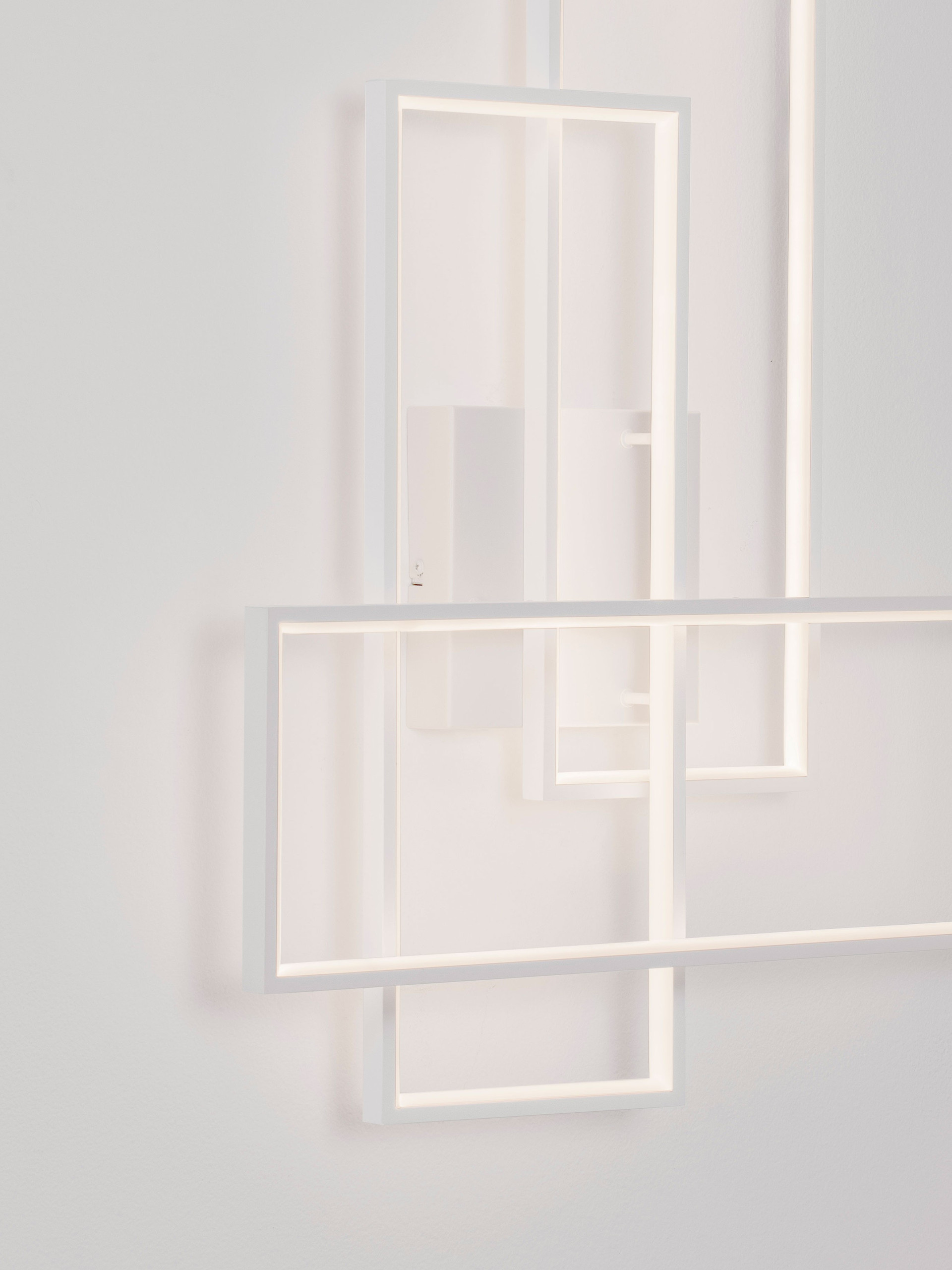 ALIS | L 50 W 65 H 10.5 cm | 48 W | 3200 K | 2400 lm | IP20 | White | Steel/Aluminum/Acrylic