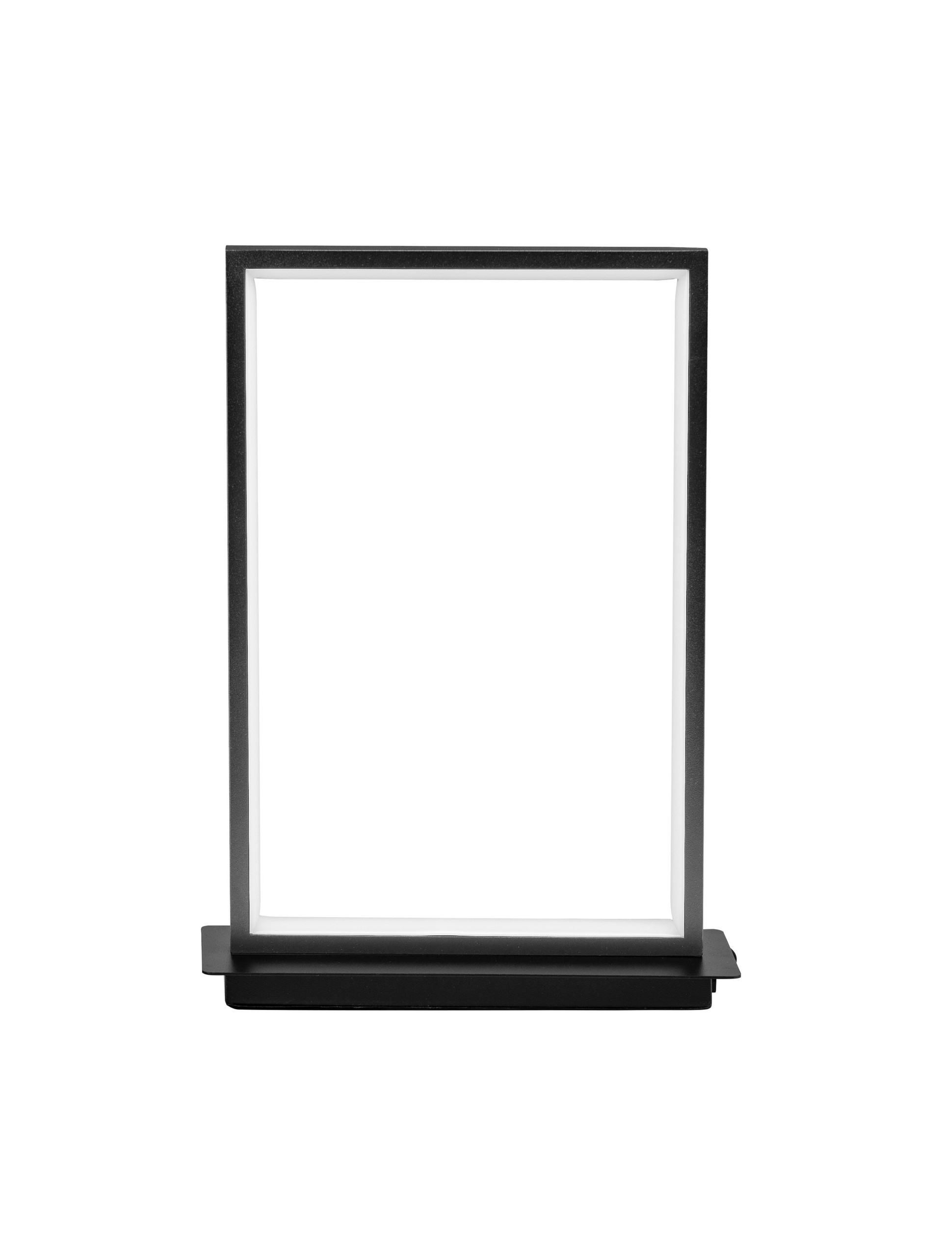 ALIS | L 22 W 8 H 31 cm | 14 W | 3200 K | 641 lm | IP20 | Schwarz | Stahl/Aluminium/Acryl