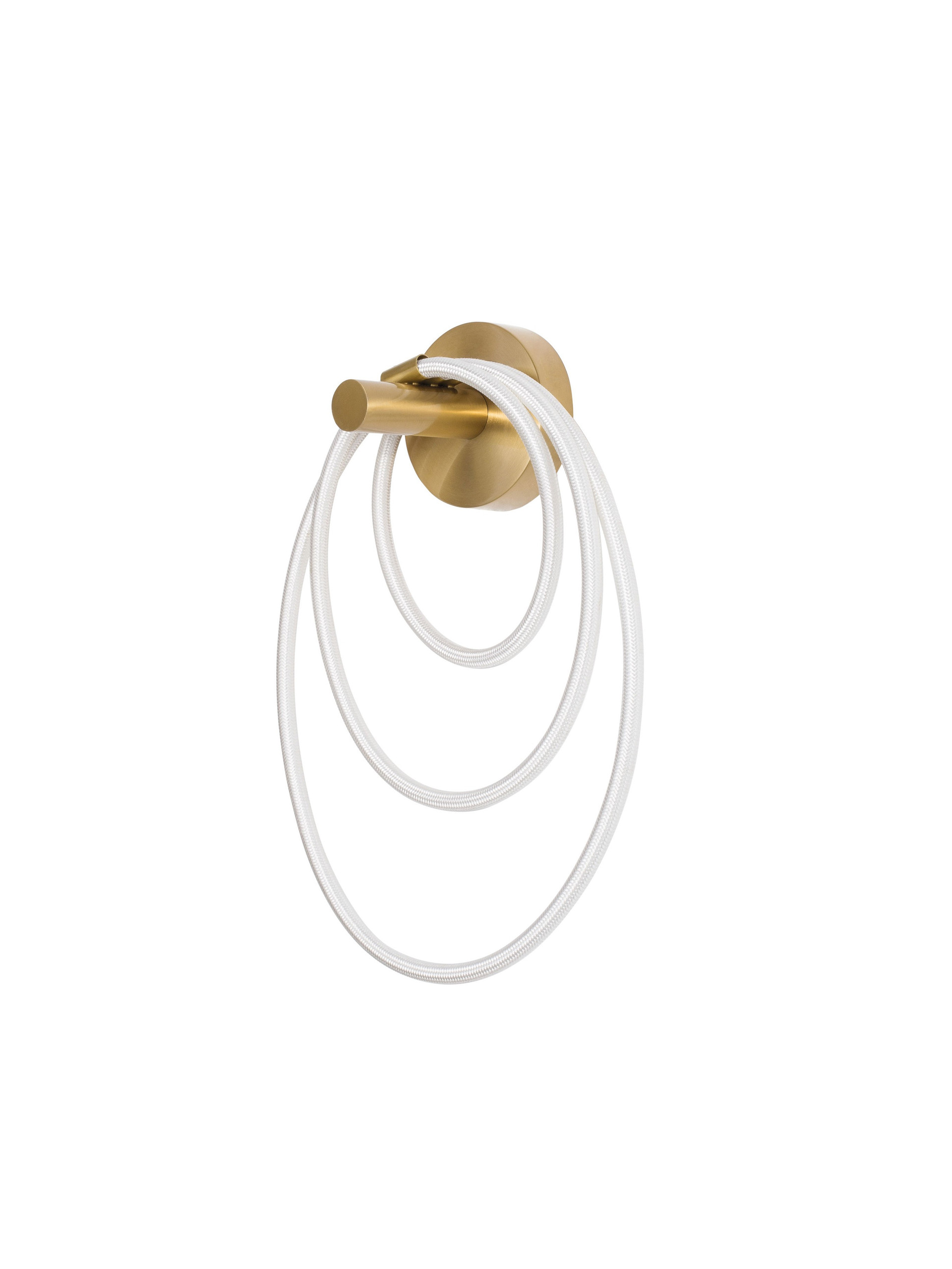 CERELIA | W 17 H 50 D 35 cm | 29.5 W | 3000 K | 1861 lm | IP20 | Gold | Metal/Silicone
