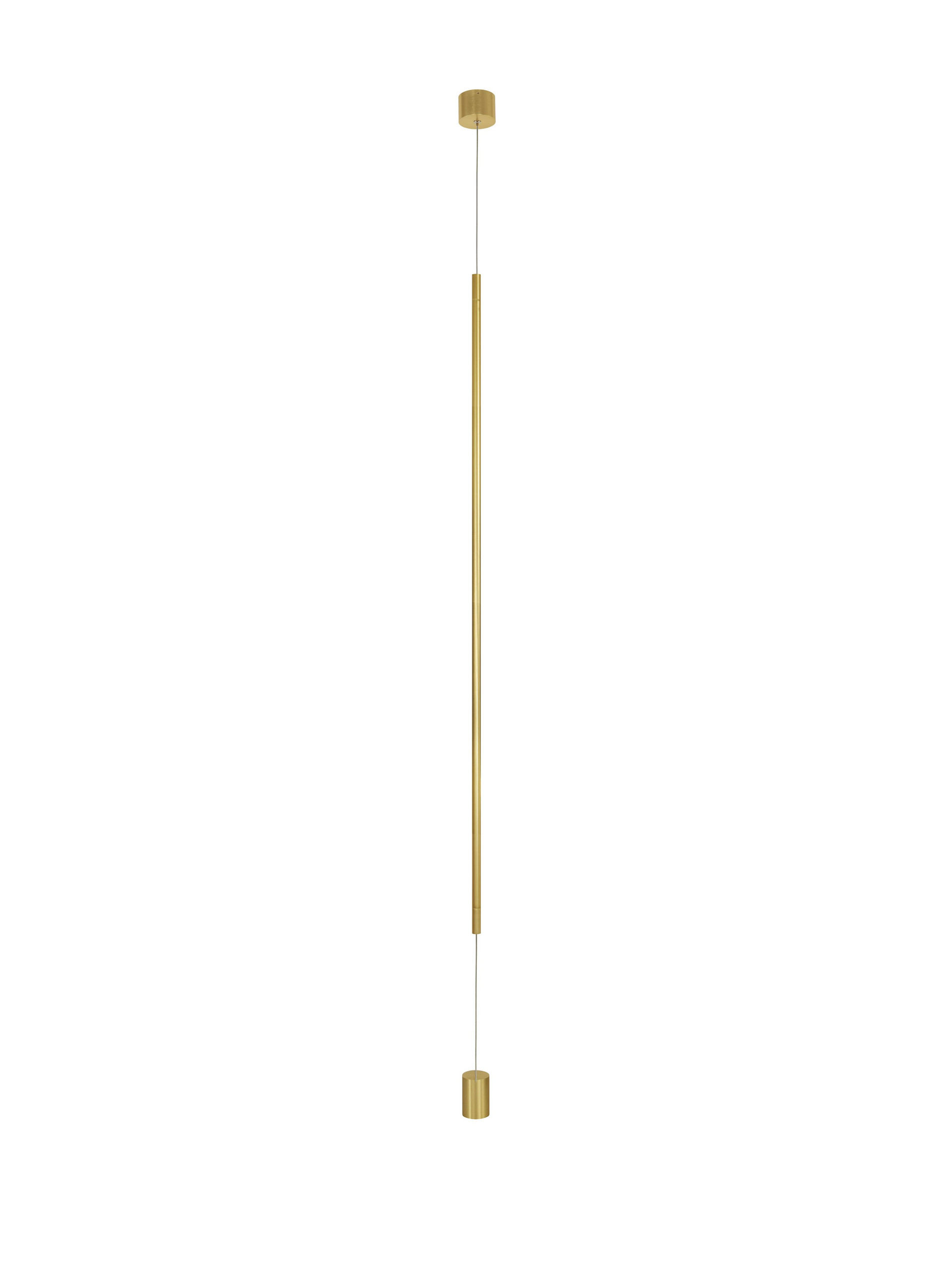 ELETTRA | H 300 D 7 cm | 20 W | 3000 K | 698 lm | IP20 | Oro | Aluminio