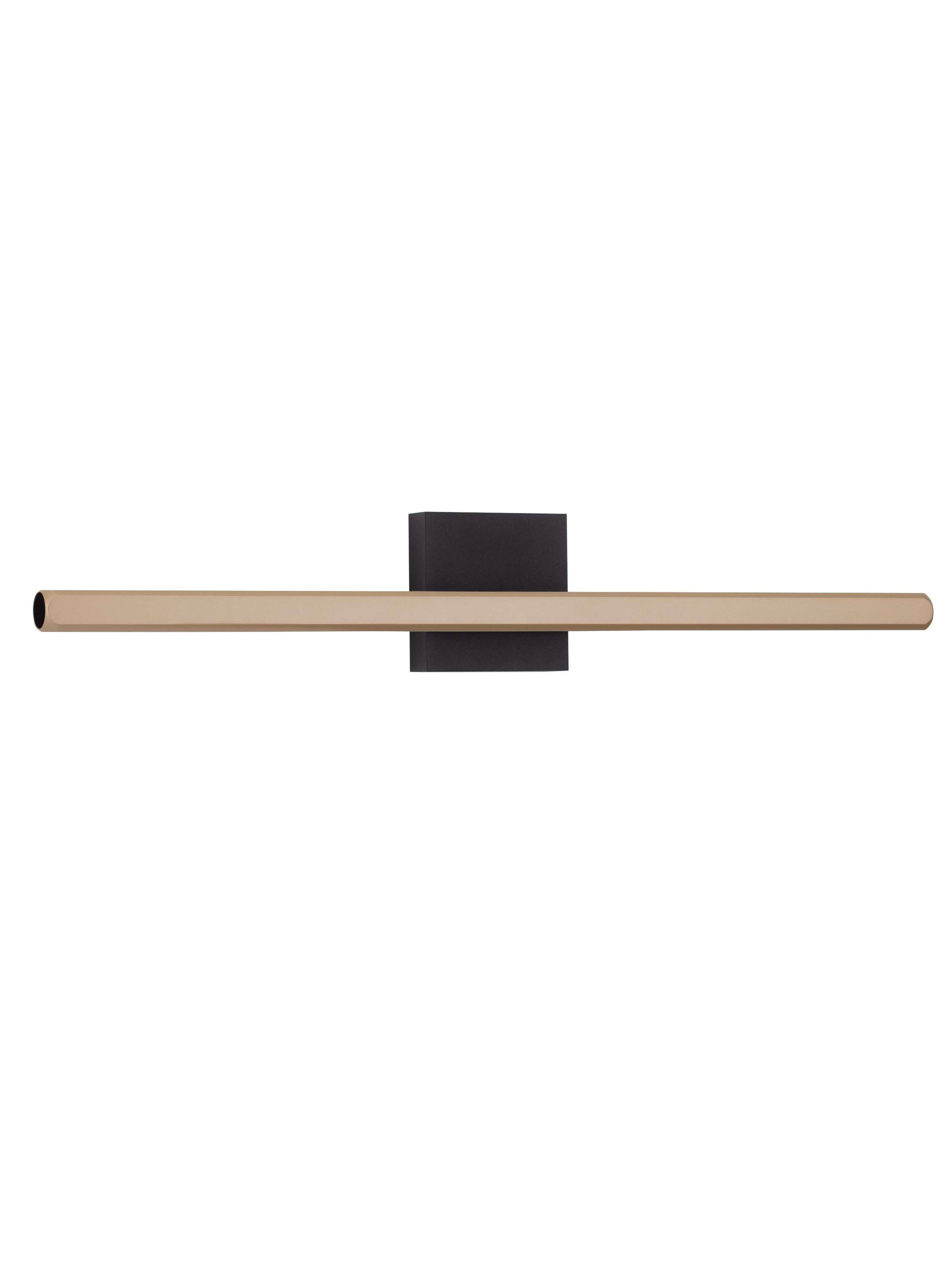 LIOS | L 62 W 5 H 10 cm | 8 W | 3000 K | 268 lm | IP20 | Black/Gold | Aluminum