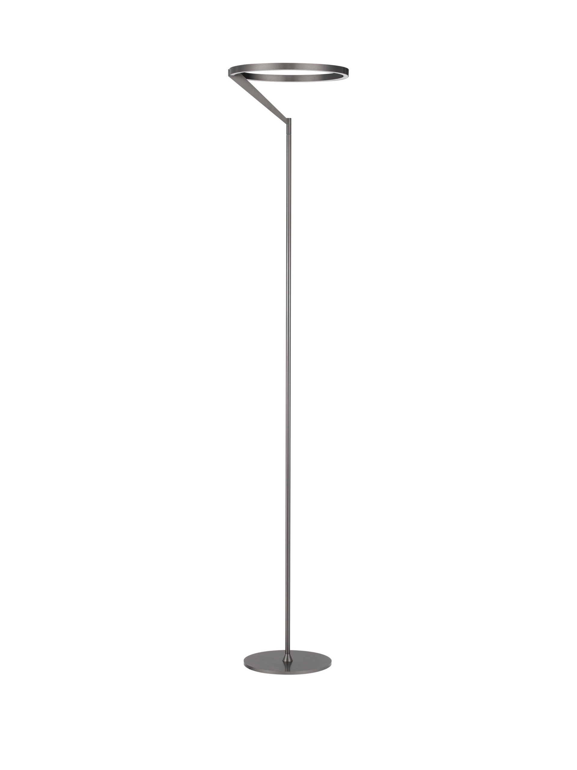 TILIA | H 168 D 33 cm | 26 W | 3000 K | 1149 lm | IP20 | Nebeliges Nickel | Aluminium