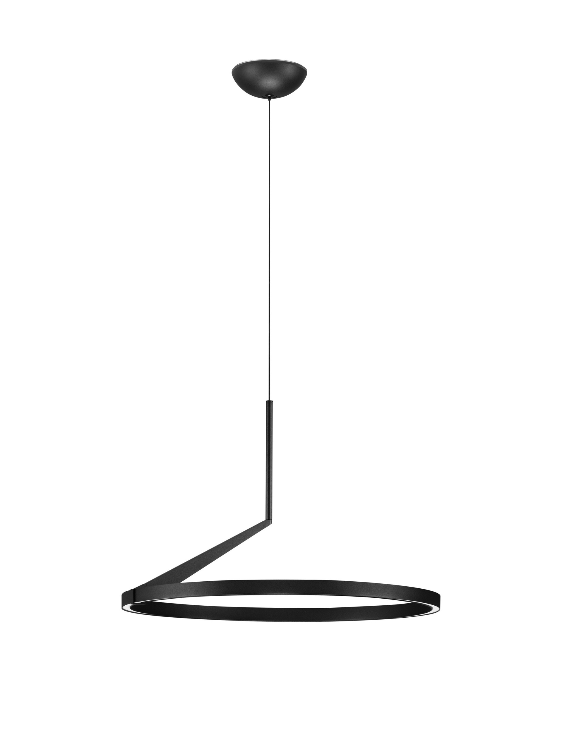 TILIA | H 250 D 60 cm | 31 W | 3000/2700/4000 K | 1829 lm | IP20 | Negro | Aluminio
