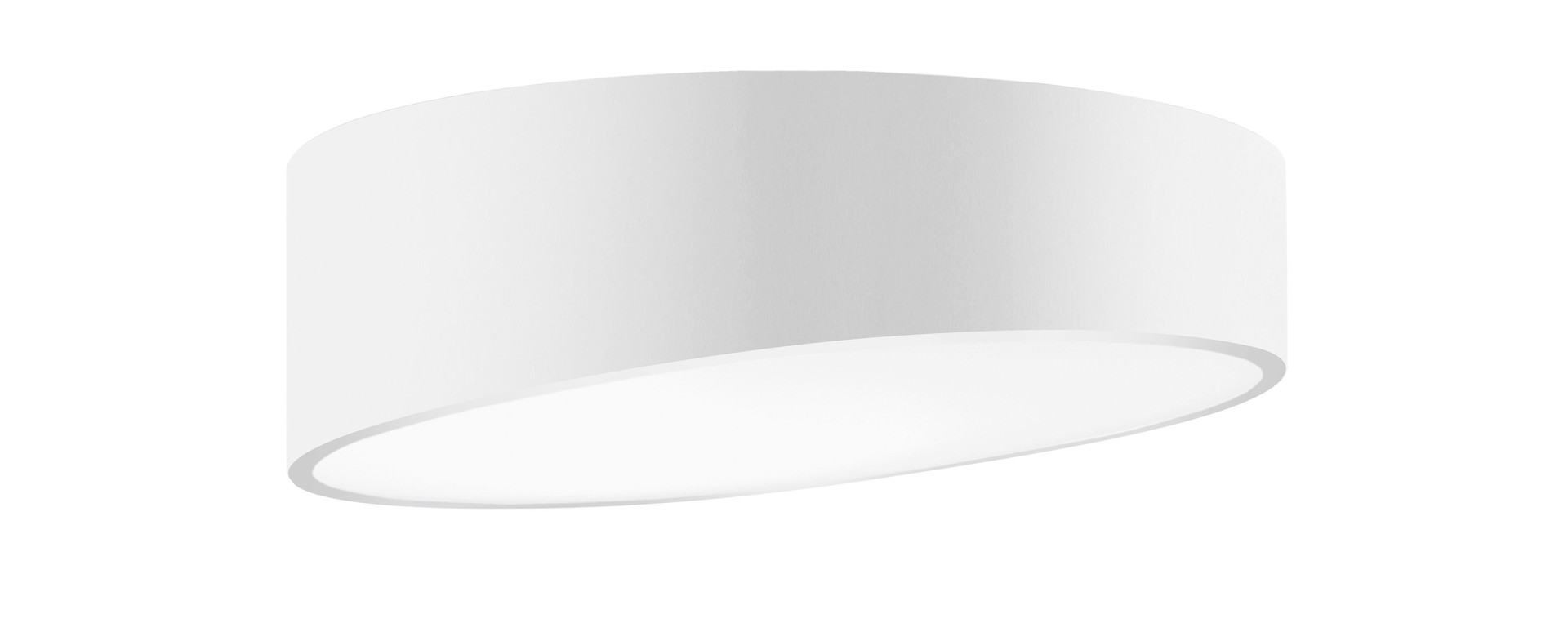MAGGIO | H 12 D 40 cm | 24 W | 3000 K | 2280 lm | IP20 | White | Aluminum/Acrylic
