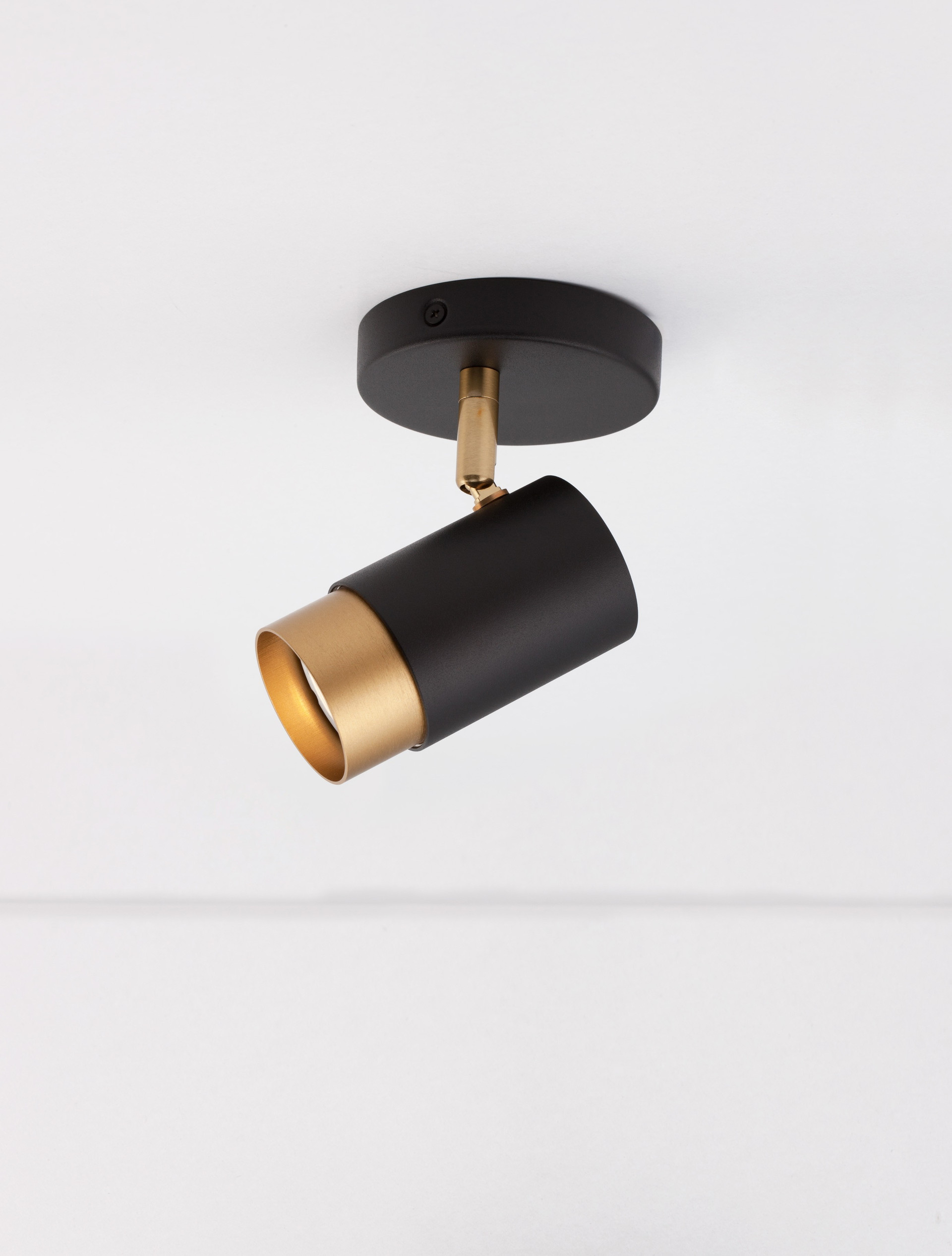 POGNO | H 14 D 5.4 cm | 10 W | IP20 | Black/Gold | Aluminum