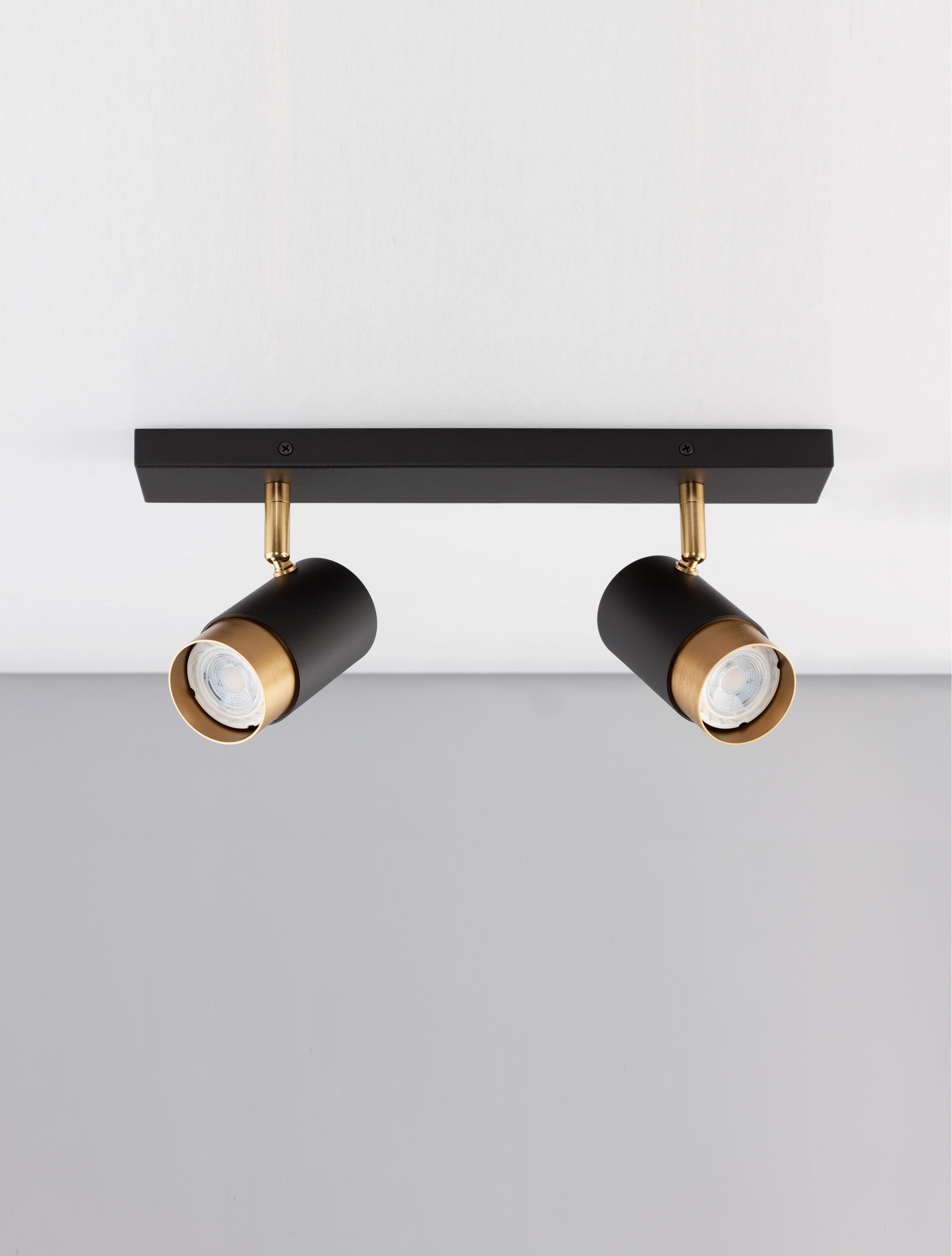 POGNO | L 35 W 6 H 14 cm | 20 W | IP20 | Black/Gold | Aluminum