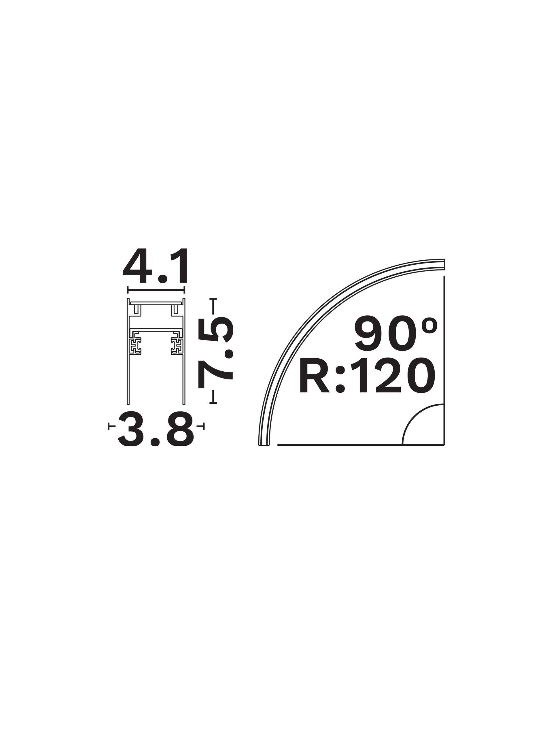 Buxton Magnetic B-Track-SM-L120 thumbnail